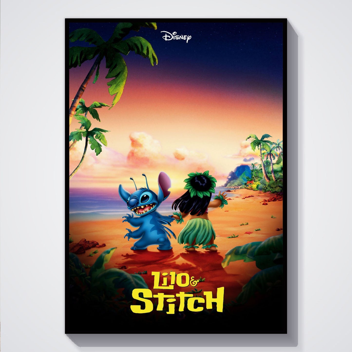 Flex Designs Poster Lilo Stitch 5 x 7" Home Goods - Movie 2002 Movie Poster