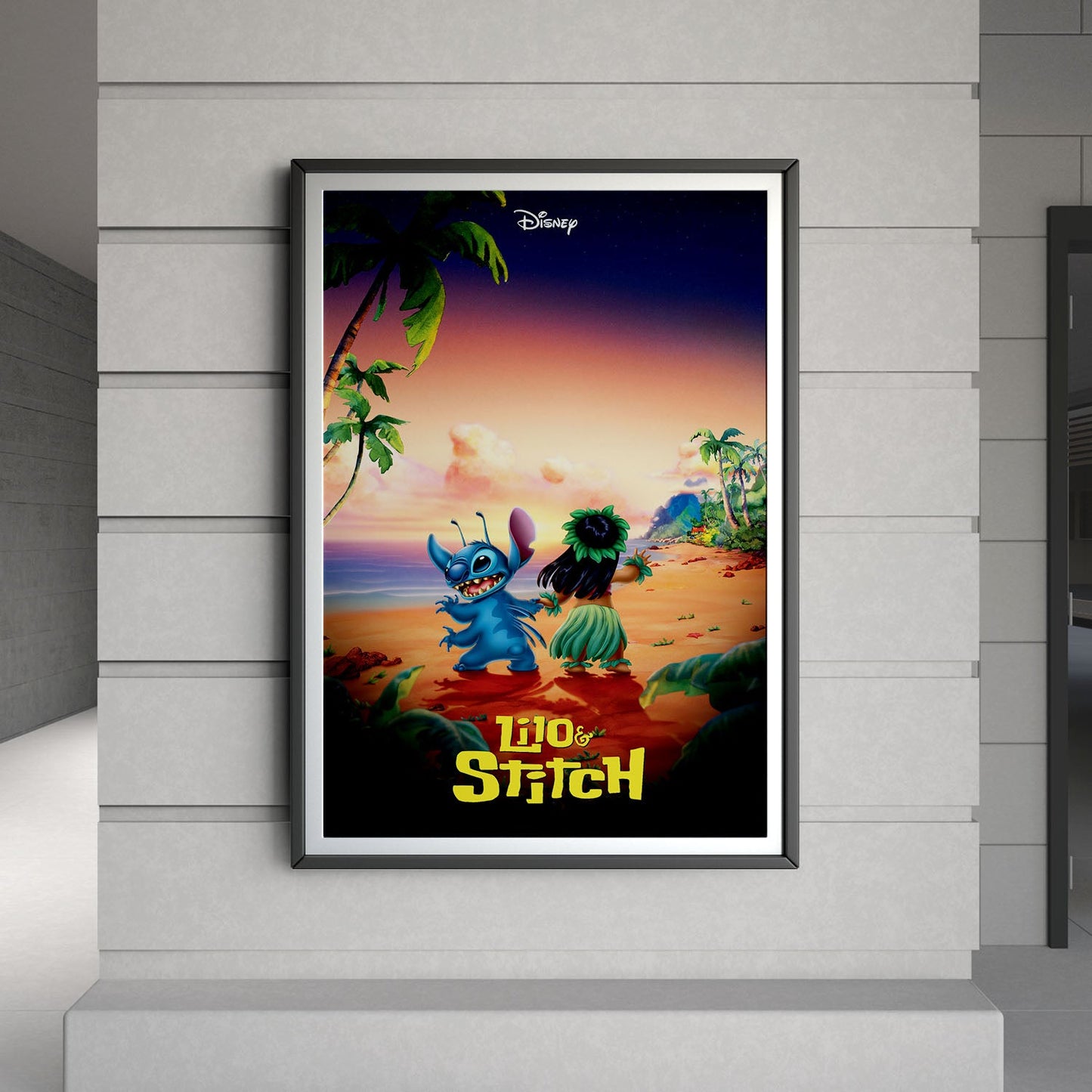 Flex Designs Poster Lilo Stitch 8 x 10" Home Goods - Movie 2002 Movie Poster