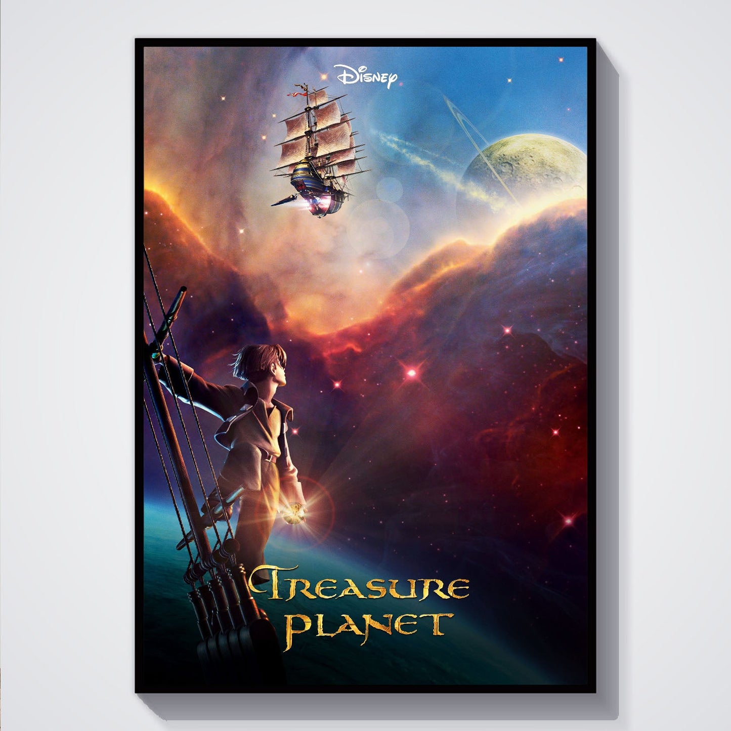 Flex Designs Poster Treasure Planet 5 x 7" Home Goods - Movie 2002 Movie Poster