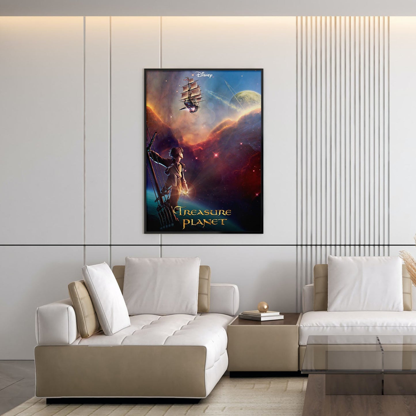 Flex Designs Poster Treasure Planet 5 x 7" Home Goods - Movie 2002 Movie Poster