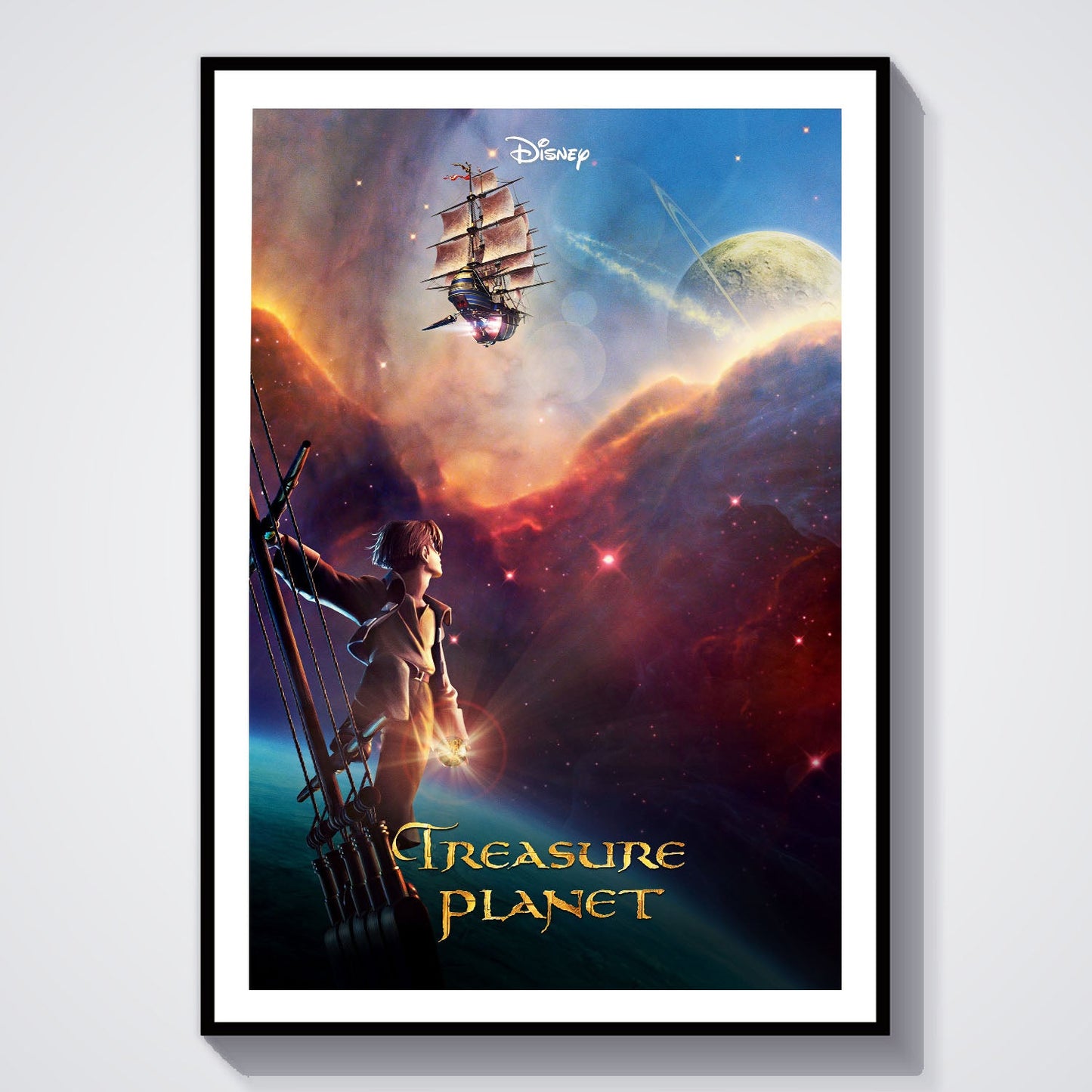 Flex Designs Poster Treasure Planet 8 x 10" Home Goods - Movie 2002 Movie Poster