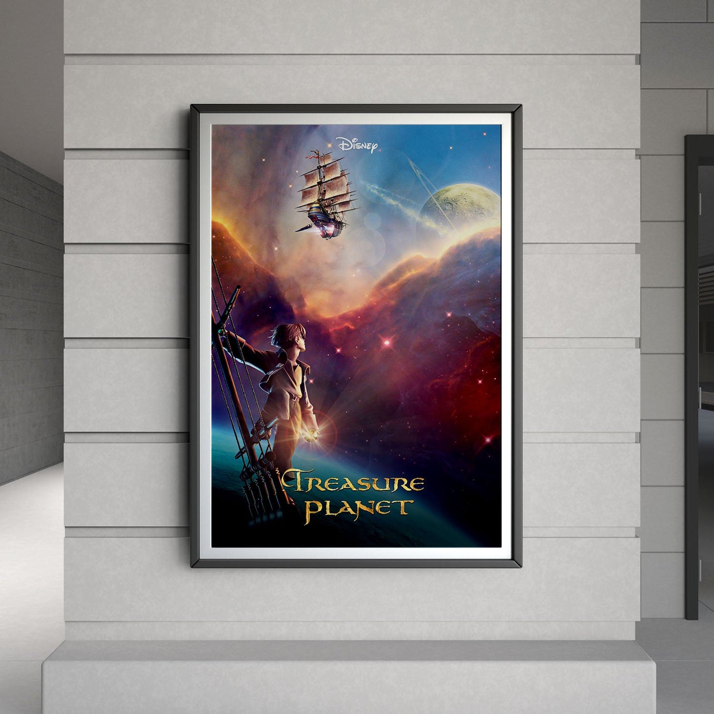 Flex Designs Poster Treasure Planet 8 x 10" Home Goods - Movie 2002 Movie Poster