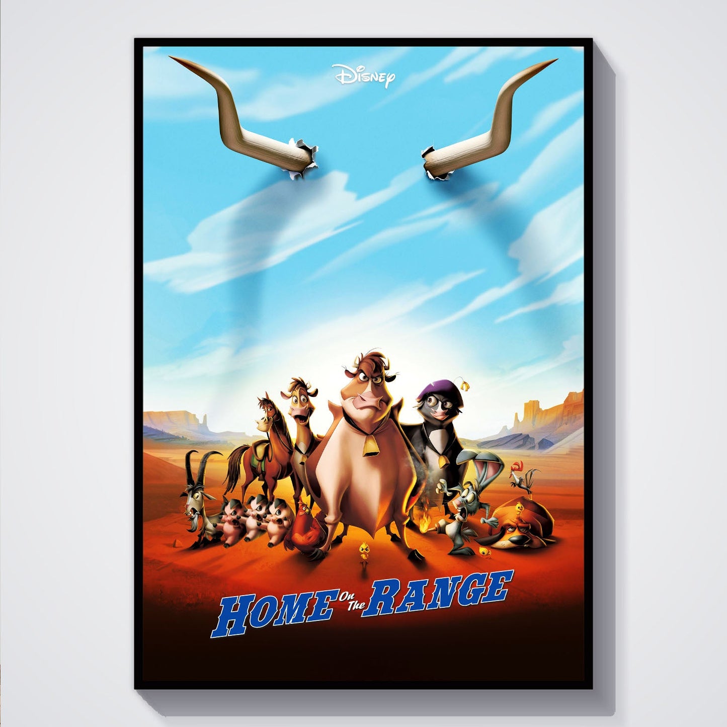 Flex Designs Poster Home on the Range 5 x 7" Home Goods - Movie 2004 Movie Poster