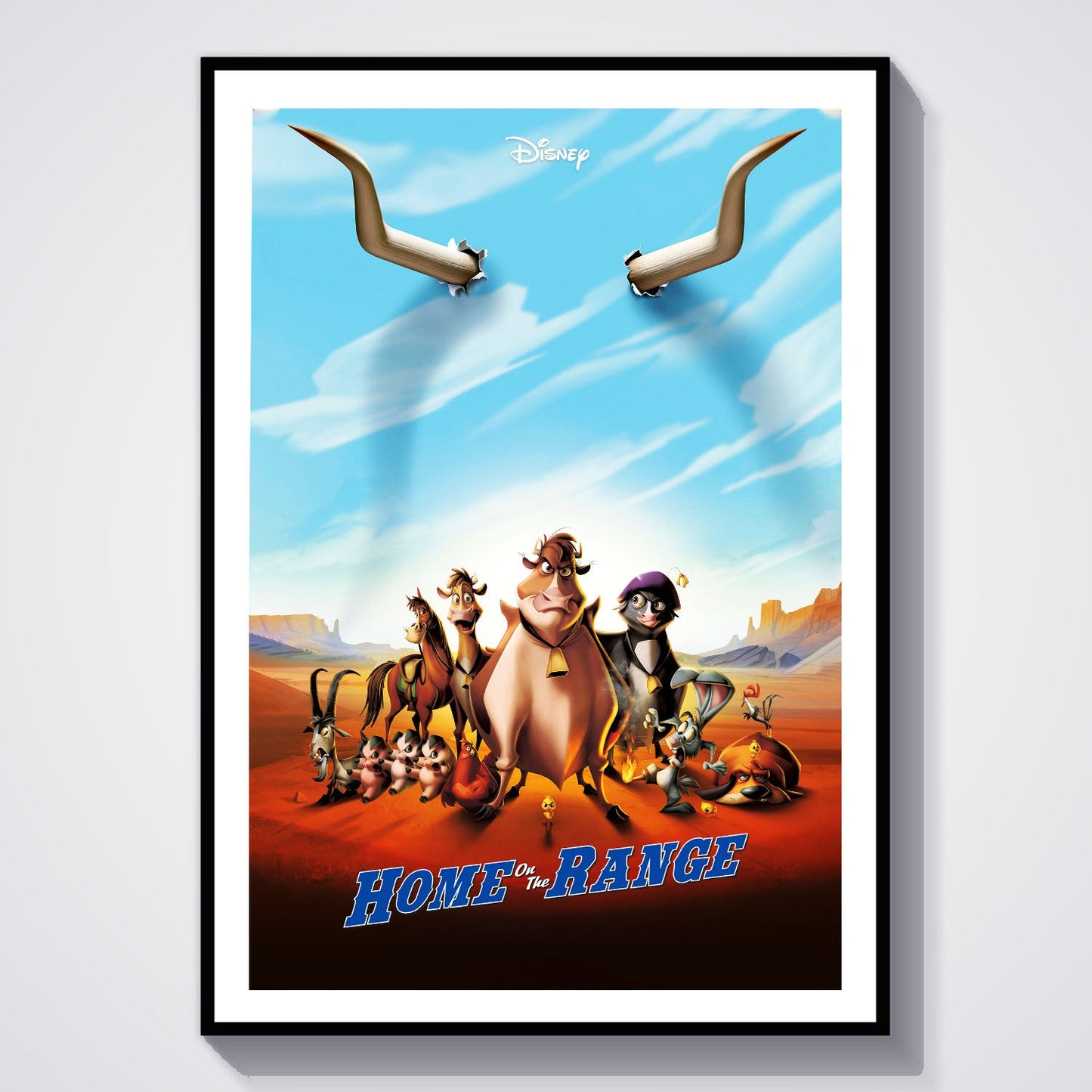 Flex Designs Poster Home on the Range 8 x 10" Home Goods - Movie 2004 Movie Poster