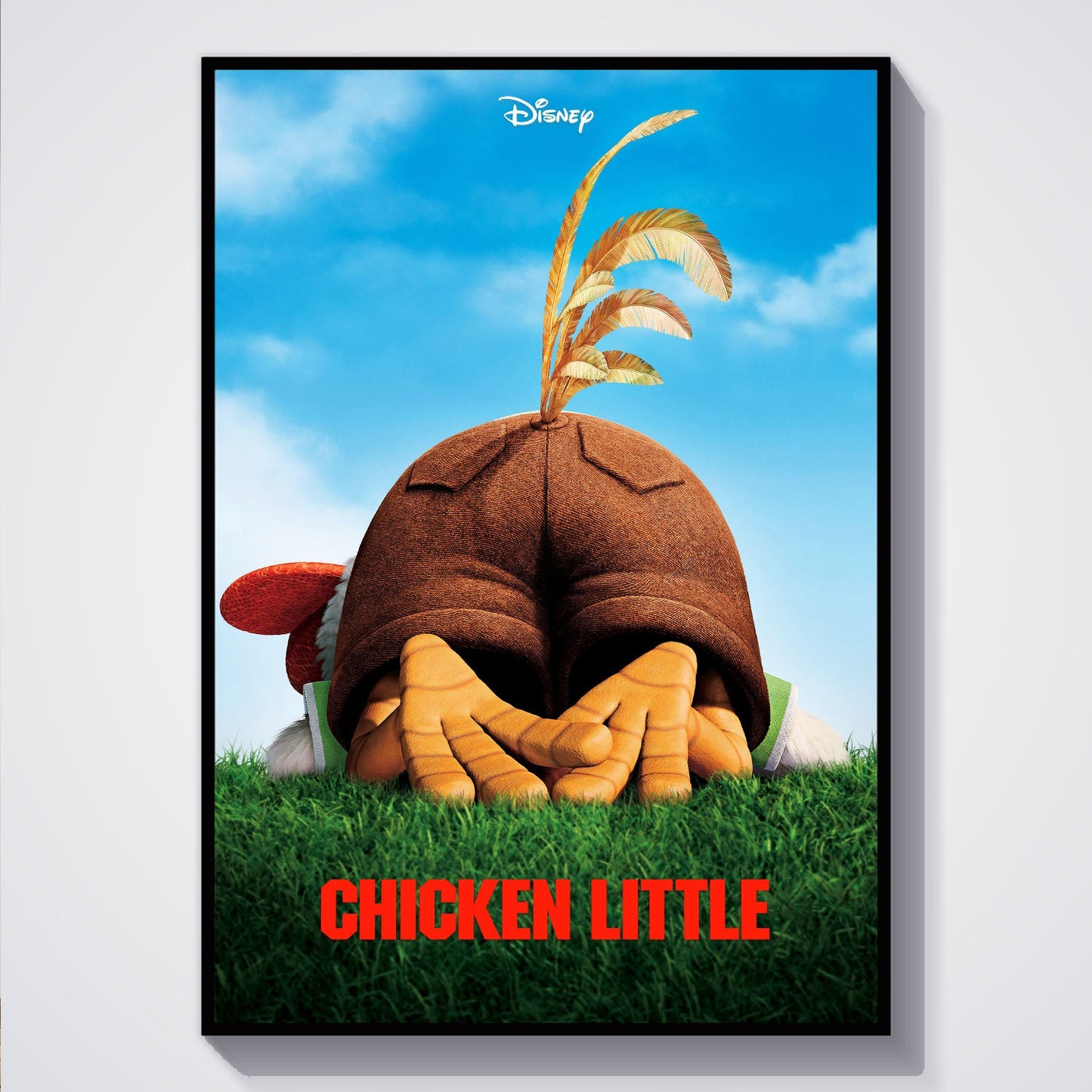 Flex Designs Poster Chicken Little 5 x 7" Home Goods - Movie 2005 Movie Poster
