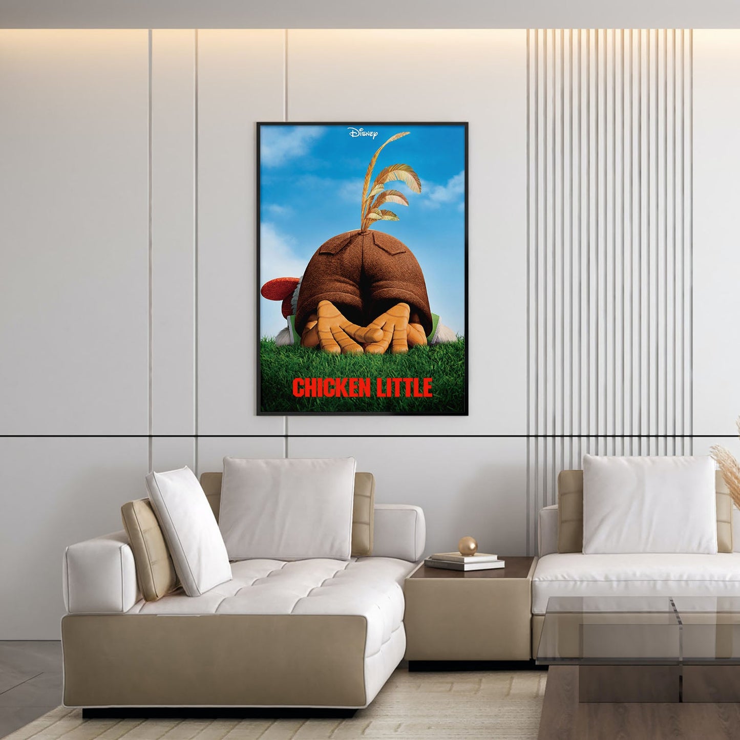 Flex Designs Poster Chicken Little 5 x 7" Home Goods - Movie 2005 Movie Poster