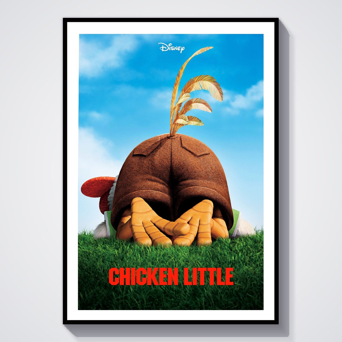 Flex Designs Poster Chicken Little 8 x 10" Home Goods - Movie 2005 Movie Poster