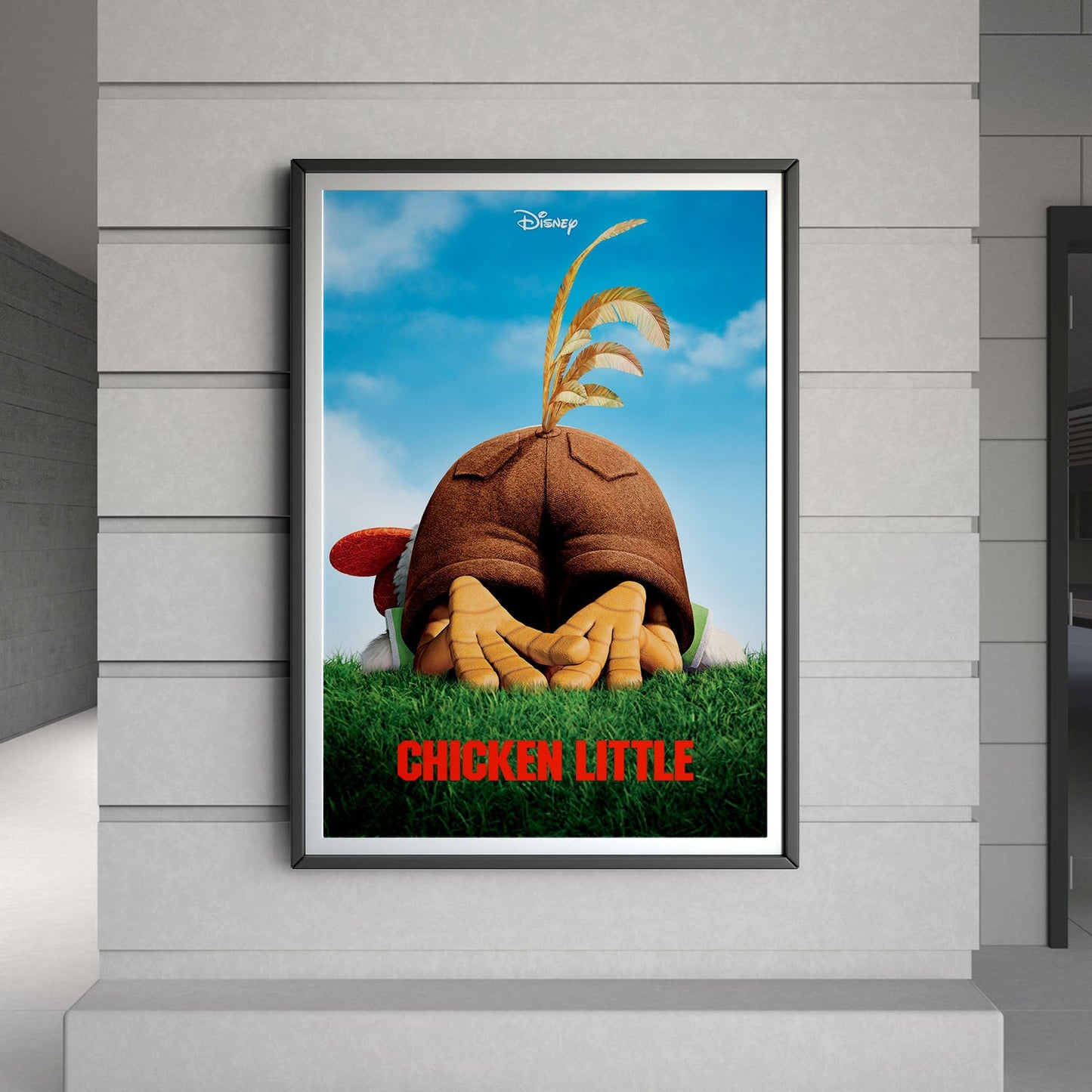 Flex Designs Poster Chicken Little 8 x 10" Home Goods - Movie 2005 Movie Poster