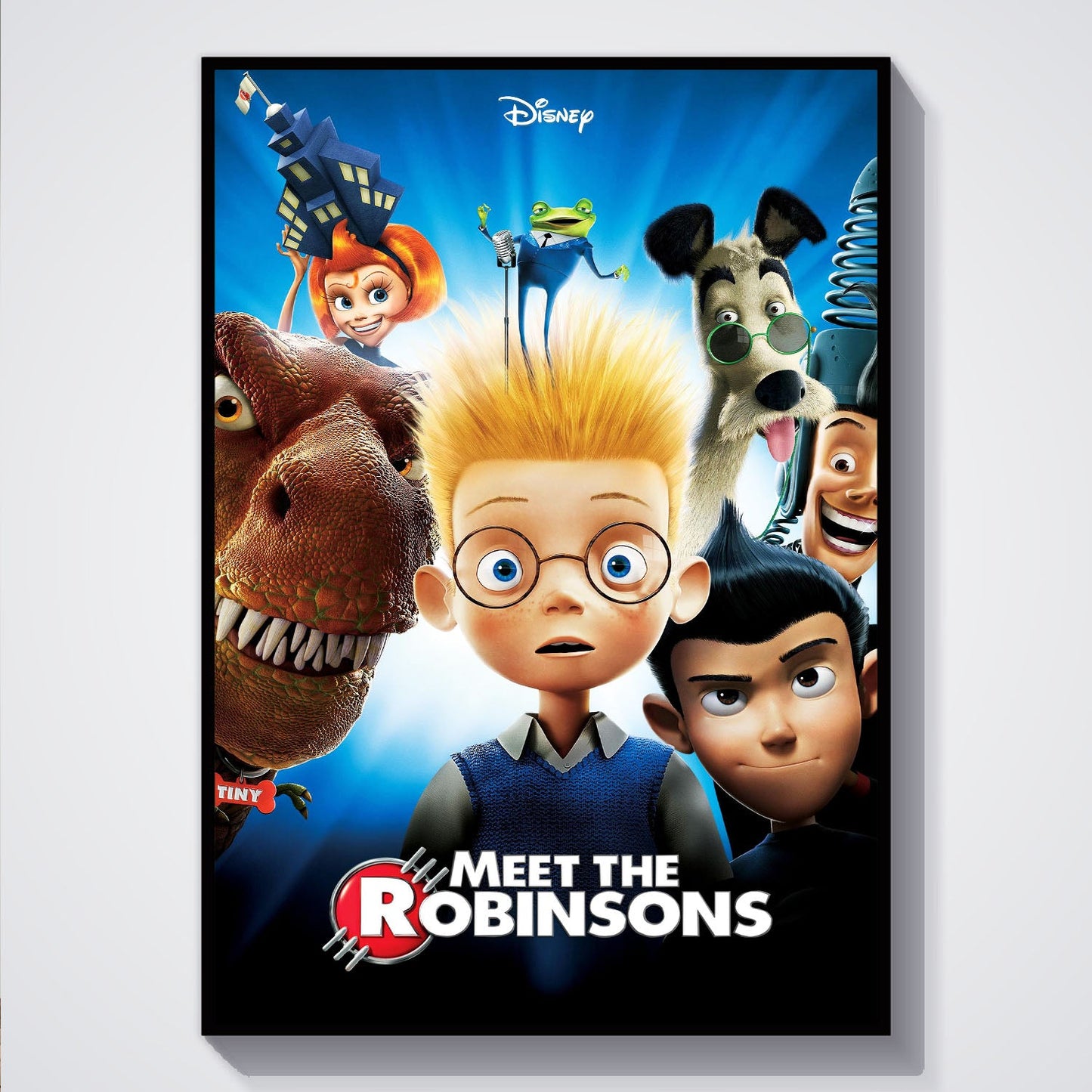 Flex Designs Poster Meet the Robinsons 5 x 7" Home Goods - Movie 2007 Movie Poster