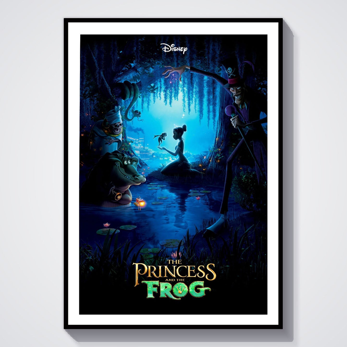 Flex Designs Poster The Princess and the Frog 8 x 10" Home Goods - Movie 2009 Movie Poster