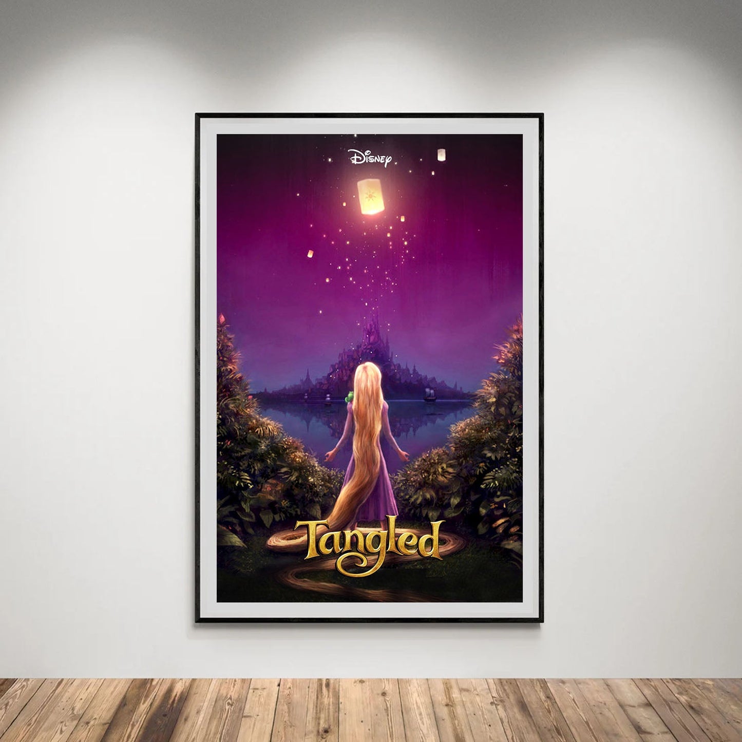 Flex Designs Poster Tangled 5 x 7" Home Goods - Movie 2010 Movie Poster