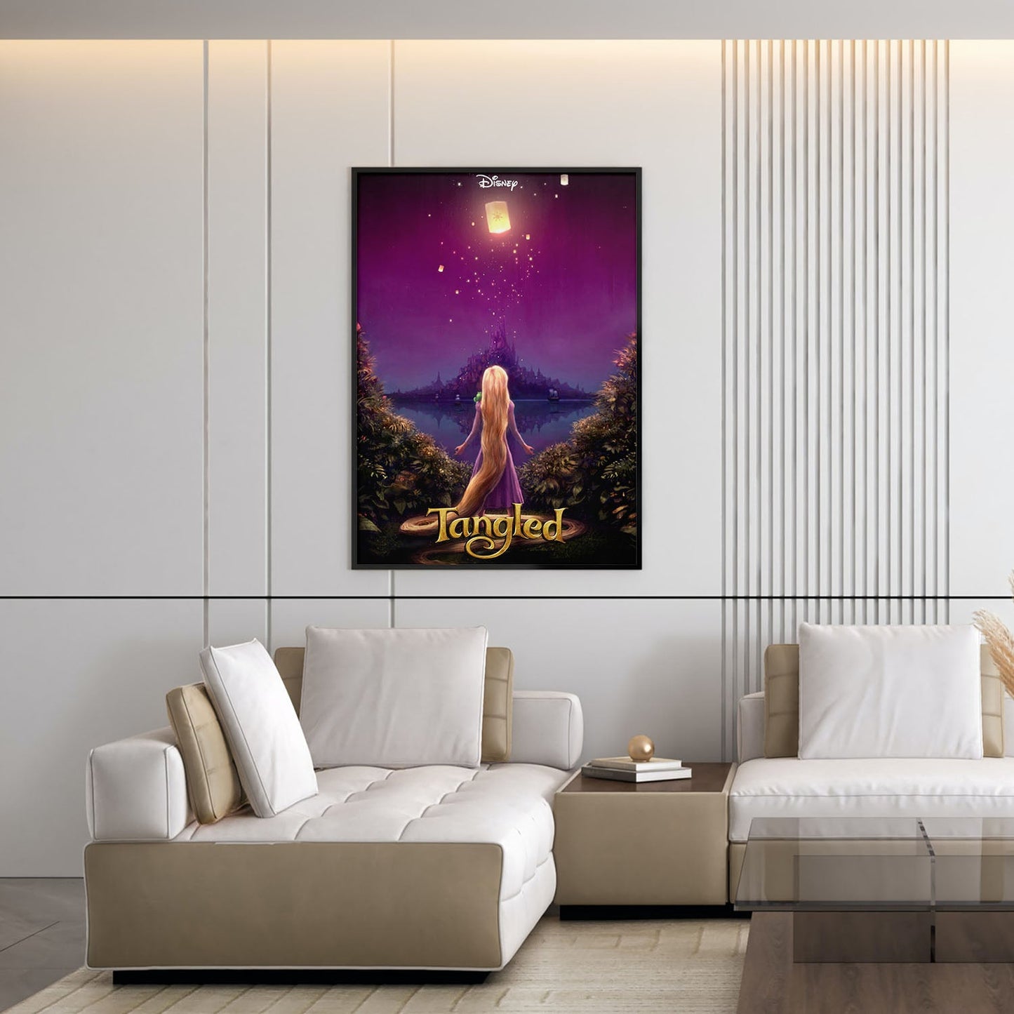 Flex Designs Poster Tangled 5 x 7" Home Goods - Movie 2010 Movie Poster