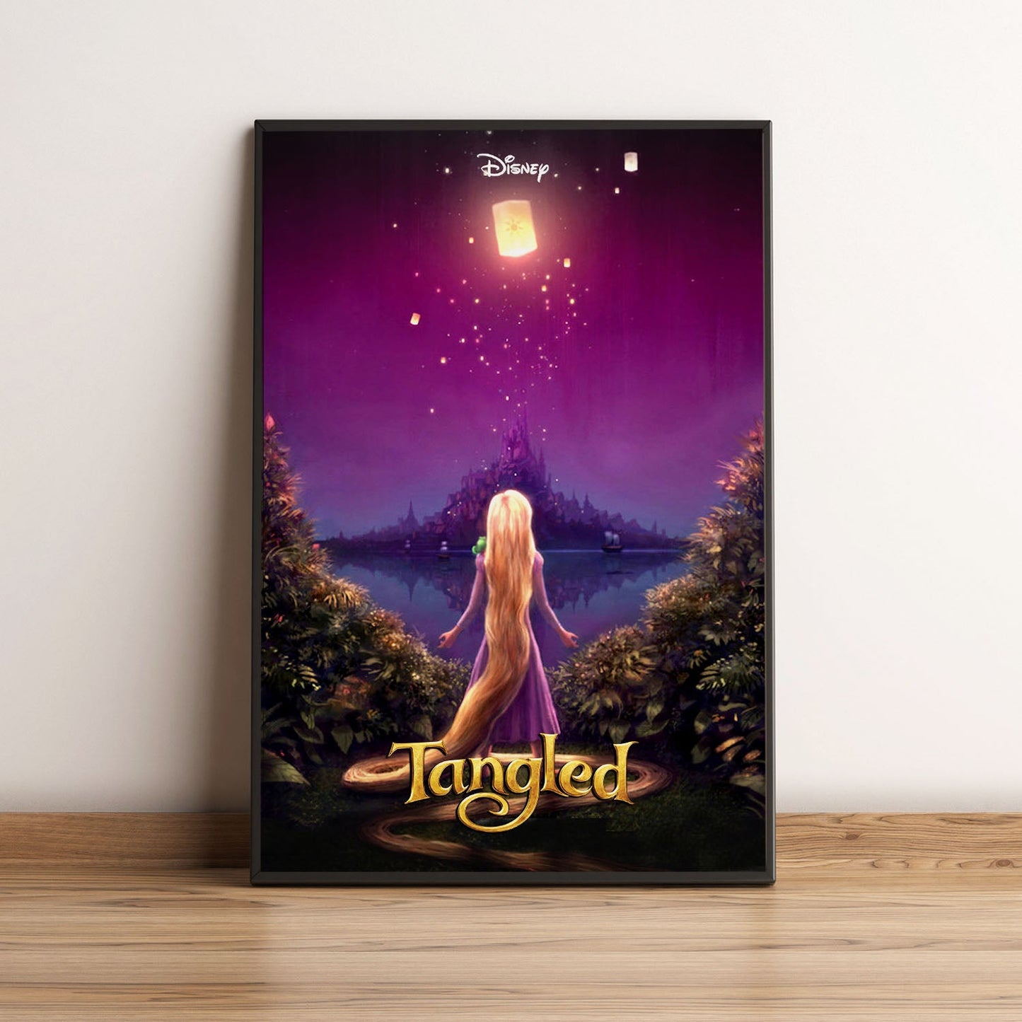 Flex Designs Poster Tangled 5 x 7" Home Goods - Movie 2010 Movie Poster
