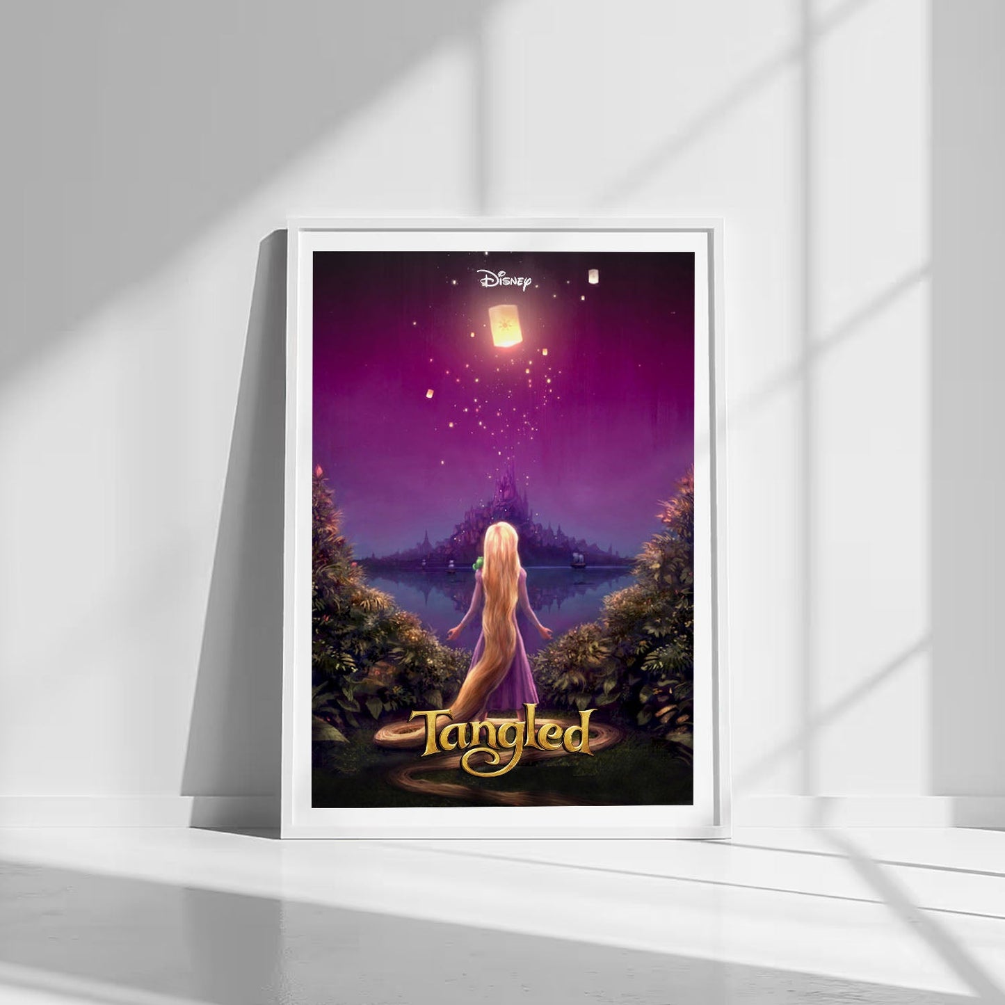 Flex Designs Poster Tangled 8 x 10" Home Goods - Movie 2010 Movie Poster