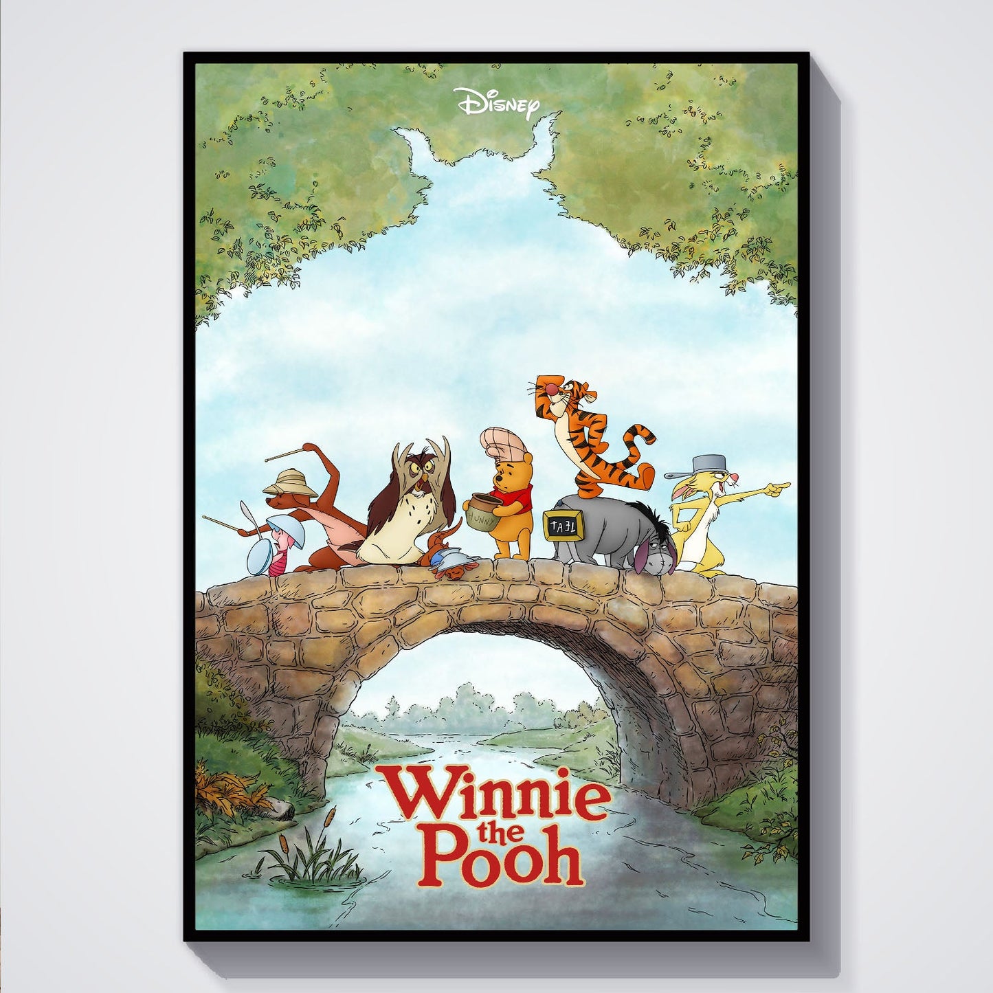 Flex Designs Poster Winnie the Pooh 5 x 7" Home Goods - Movie 2011 Movie Poster