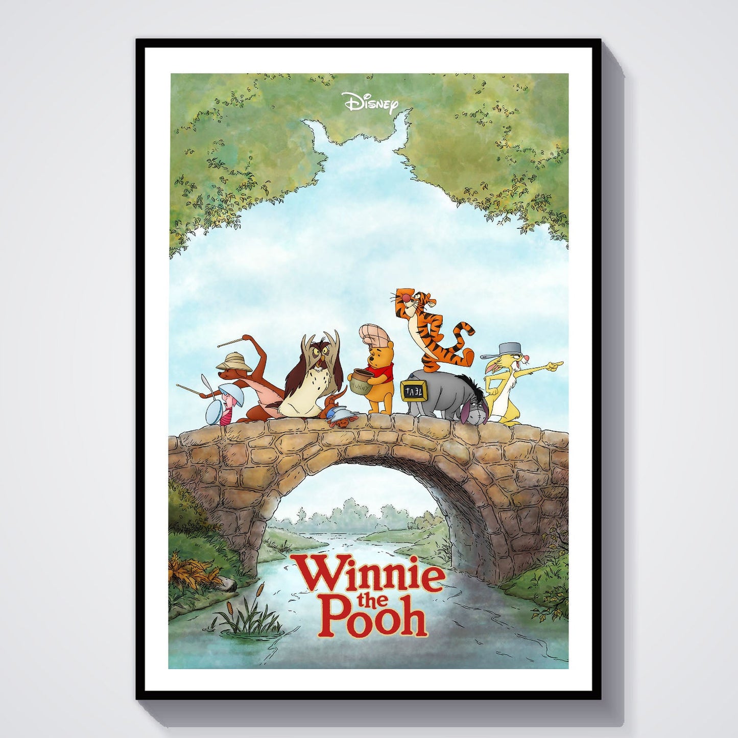 Flex Designs Poster Winnie the Pooh 8 x 10" Home Goods - Movie 2011 Movie Poster