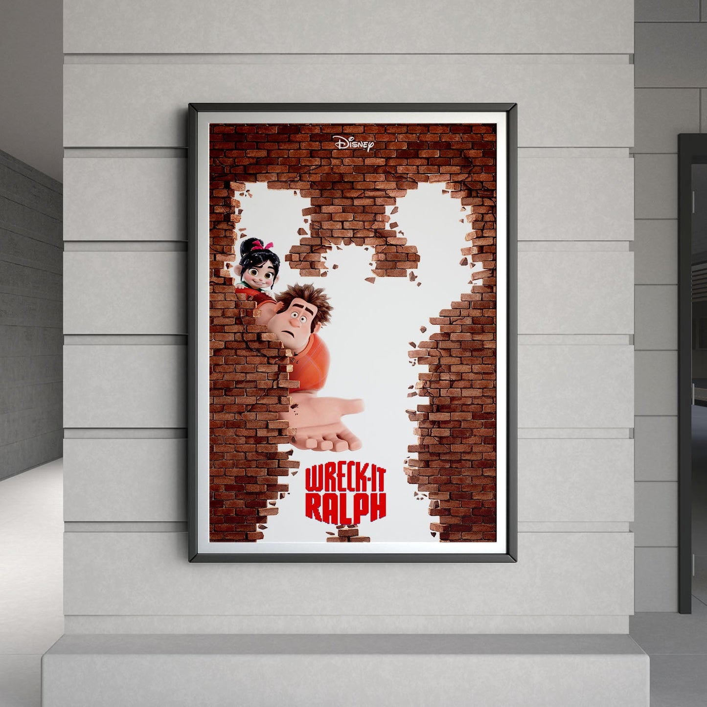 Flex Designs Poster Wreck-It Ralph 8 x 10" Home Goods - Movie 2012 Movie Poster
