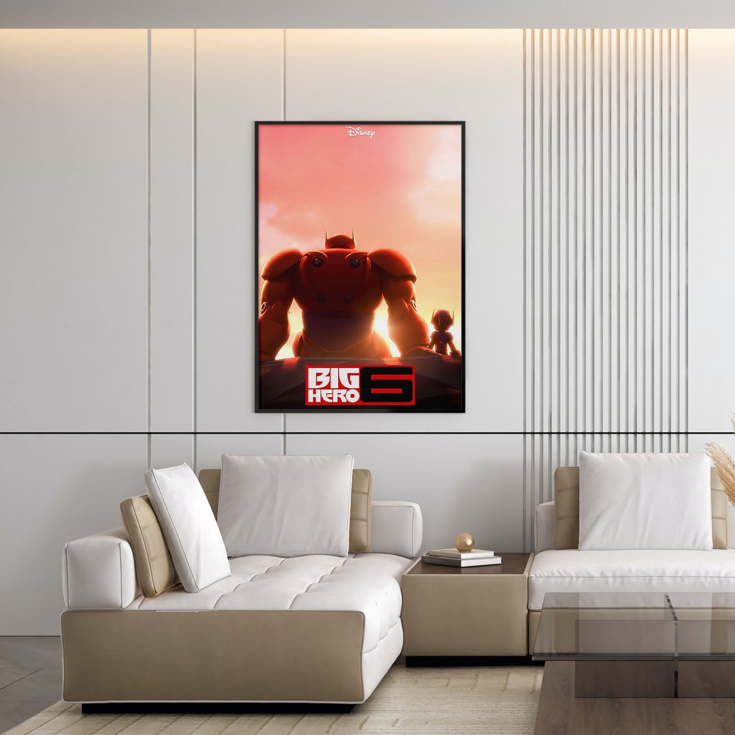 Flex Designs Poster Big Hero 6 5 x 7" Home Goods - Movie 2014 Movie Poster