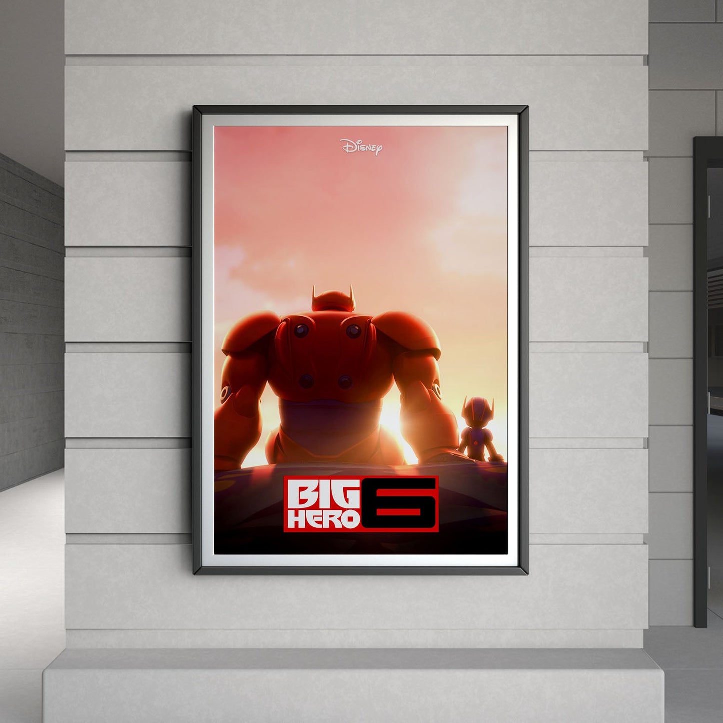 Flex Designs Poster Big Hero 6 8 x 10" Home Goods - Movie 2014 Movie Poster