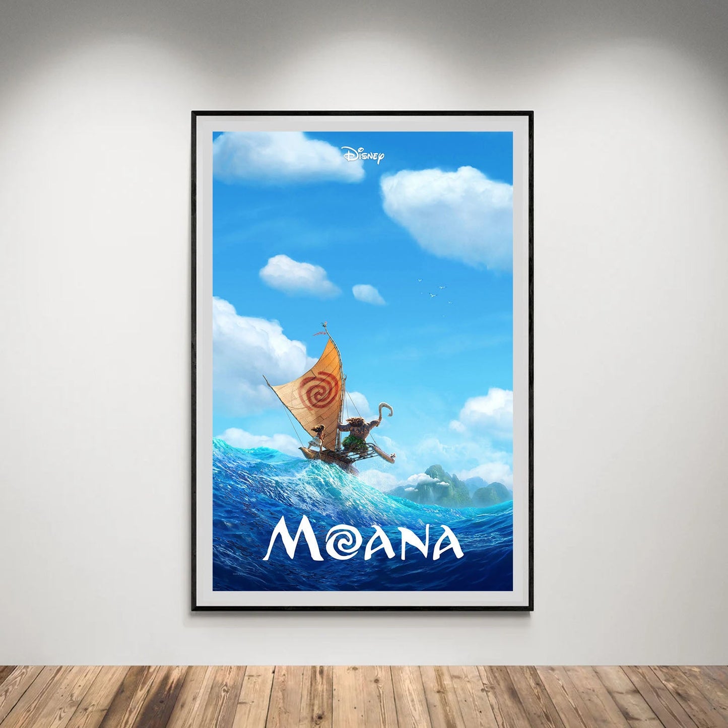 Flex Designs Poster Moana 5 x 7" Home Goods - Movie 2016 Movie Poster