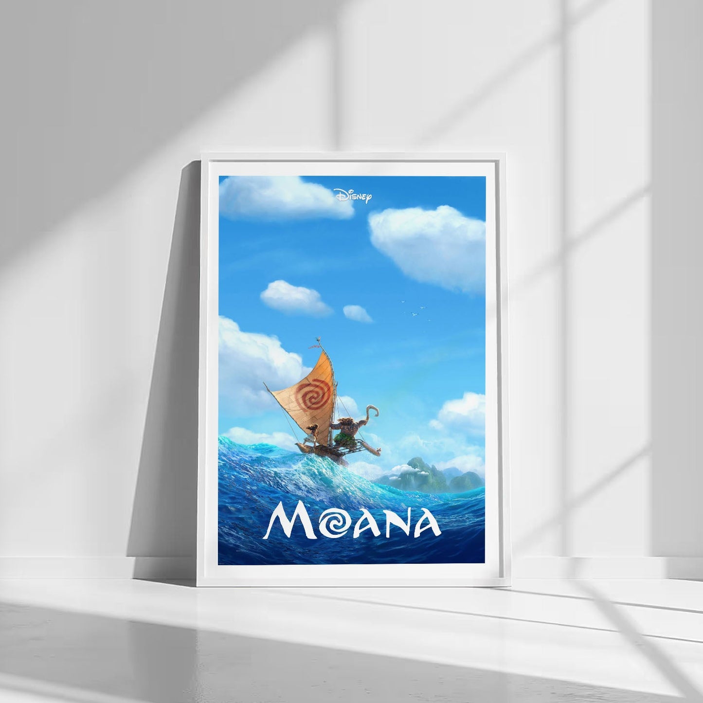 Flex Designs Poster Moana 8 x 10" Home Goods - Movie 2016 Movie Poster