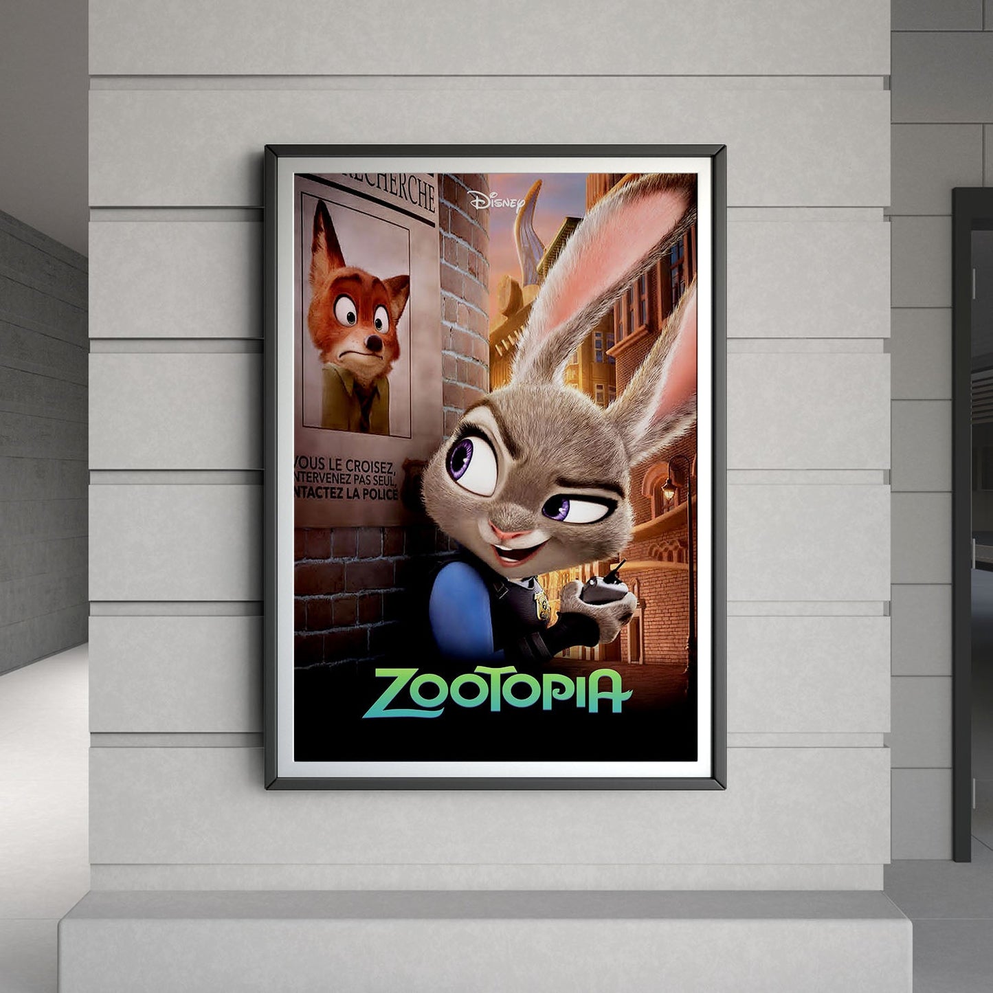 Flex Designs Poster Zootopia 8 x 10" Home Goods - Movie 2016 Movie Poster