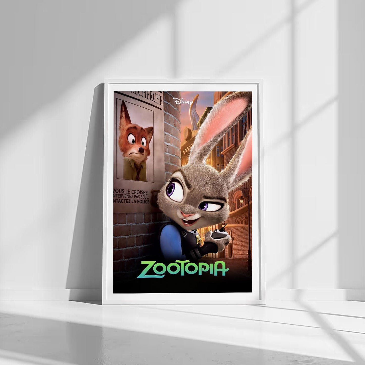 Flex Designs Poster Zootopia 8 x 10" Home Goods - Movie 2016 Movie Poster