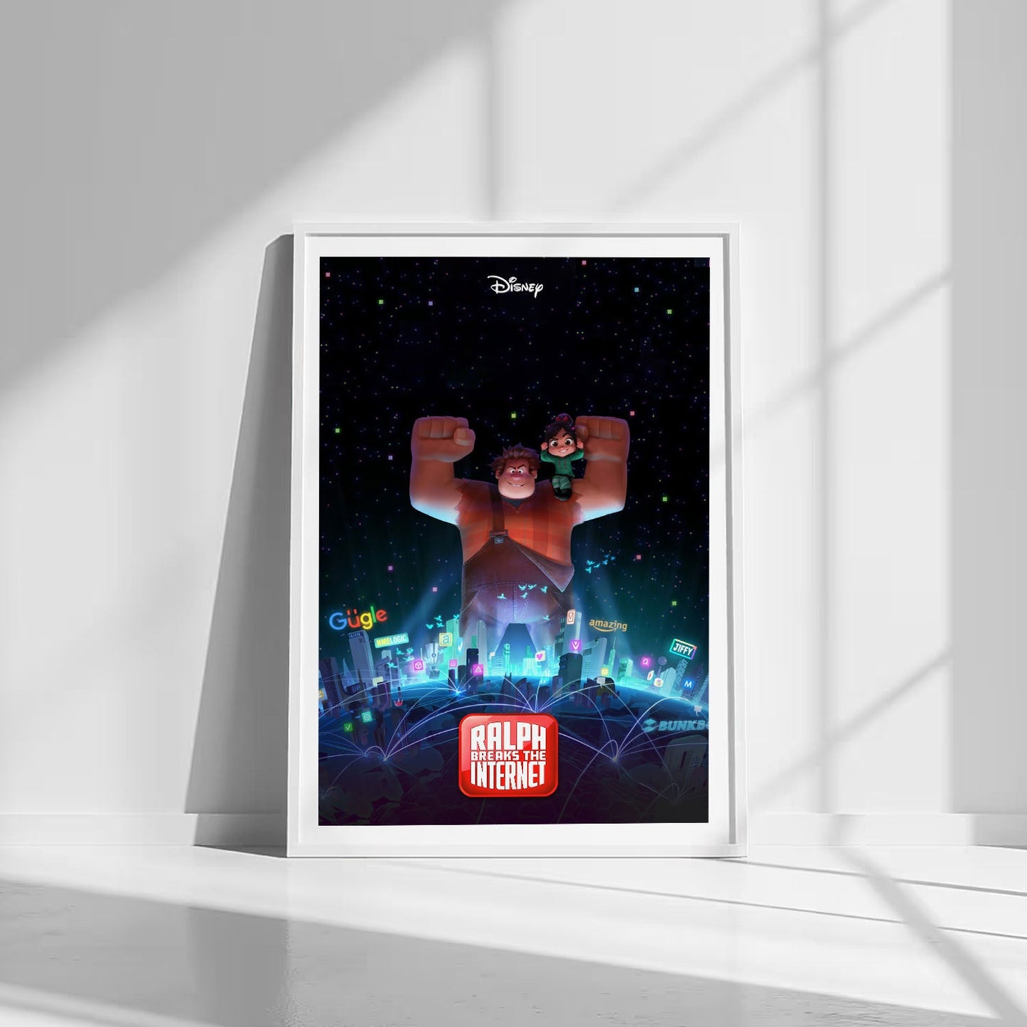 Flex Designs Poster Ralph Breaks the Internet 8 x 10" Home Goods - Movie 2018 Movie Poster