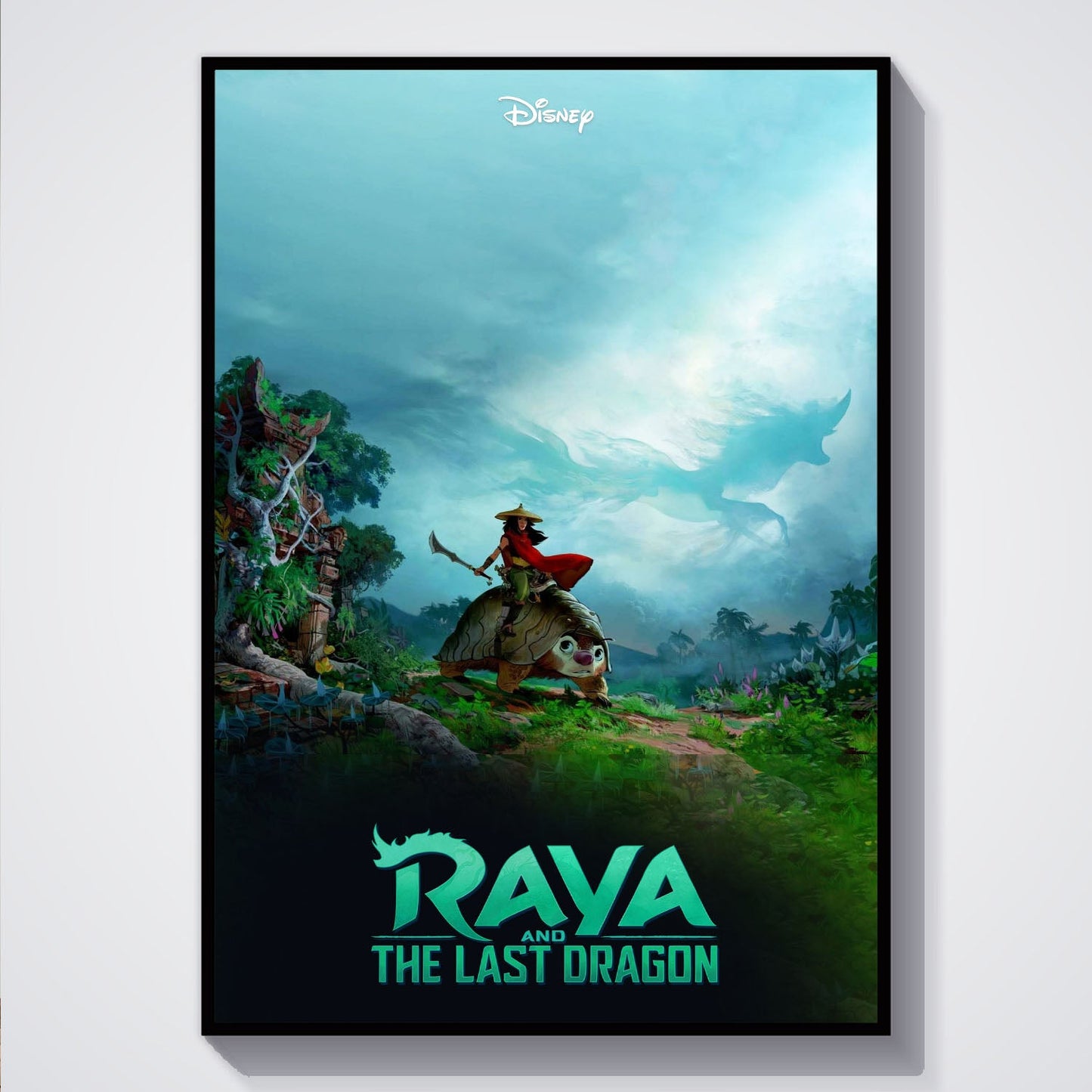 Flex Designs Poster Raya and the Last Dragon 5 x 7" Home Goods - Movie 2021 Movie Poster