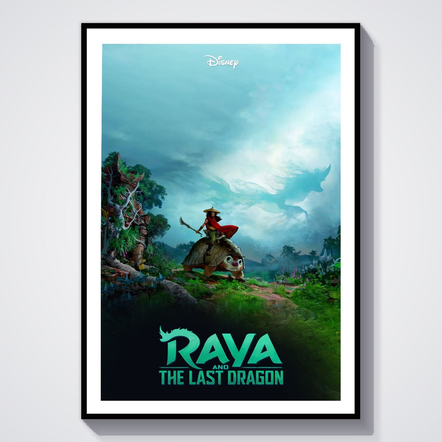 Flex Designs Poster Raya and the Last Dragon 8 x 10" Home Goods - Movie 2021 Movie Poster