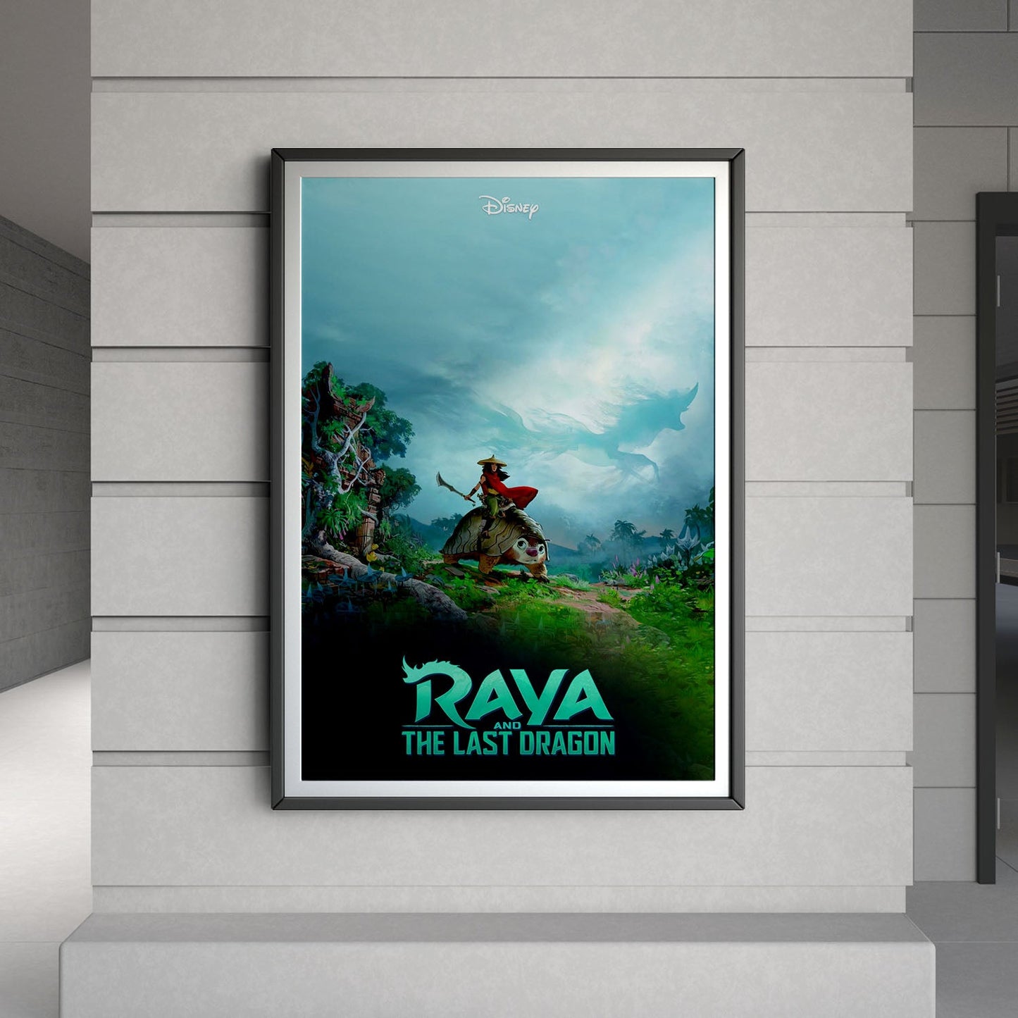 Flex Designs Poster Raya and the Last Dragon 8 x 10" Home Goods - Movie 2021 Movie Poster