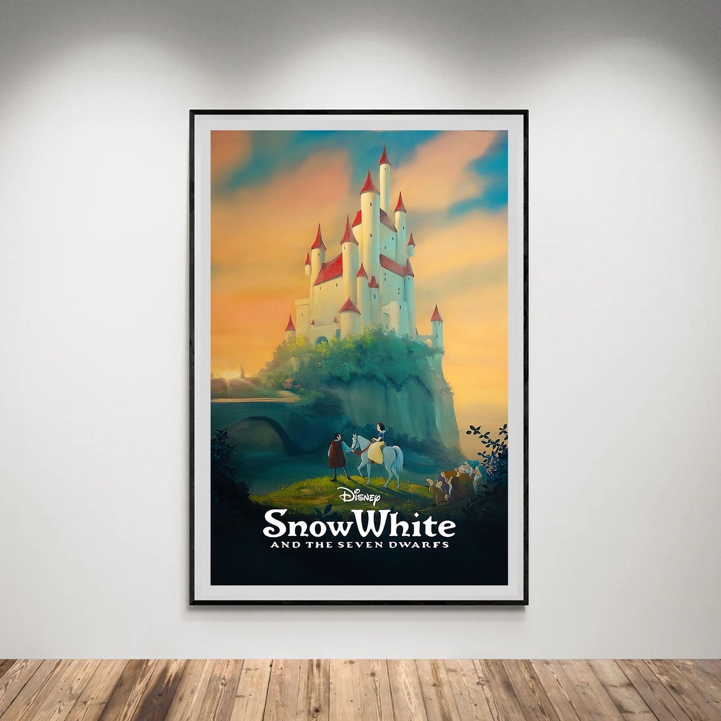 Flex Designs Poster Snow White and the Seven Dwarfs Classic 5 x 7" Home Goods - Movie 1938 Movie Poster