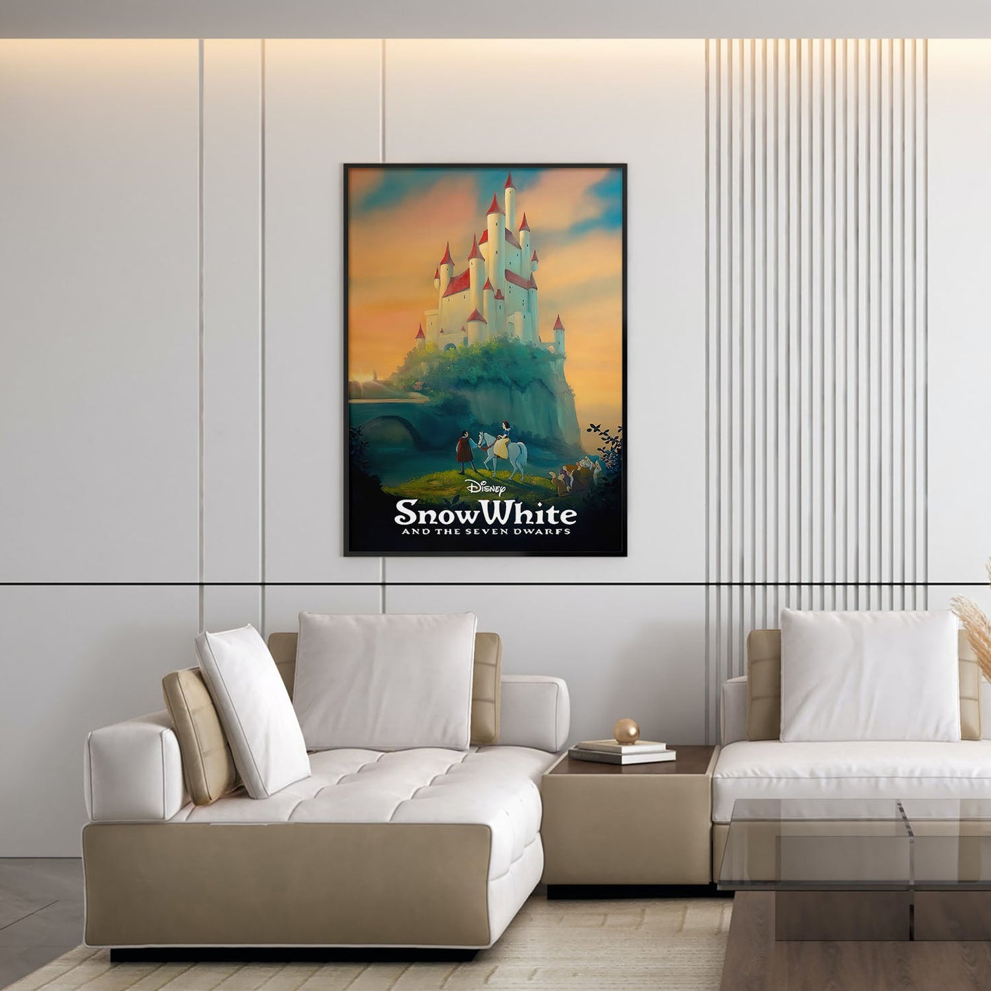 Flex Designs Poster Snow White and the Seven Dwarfs Classic 5 x 7" Home Goods - Movie 1938 Movie Poster