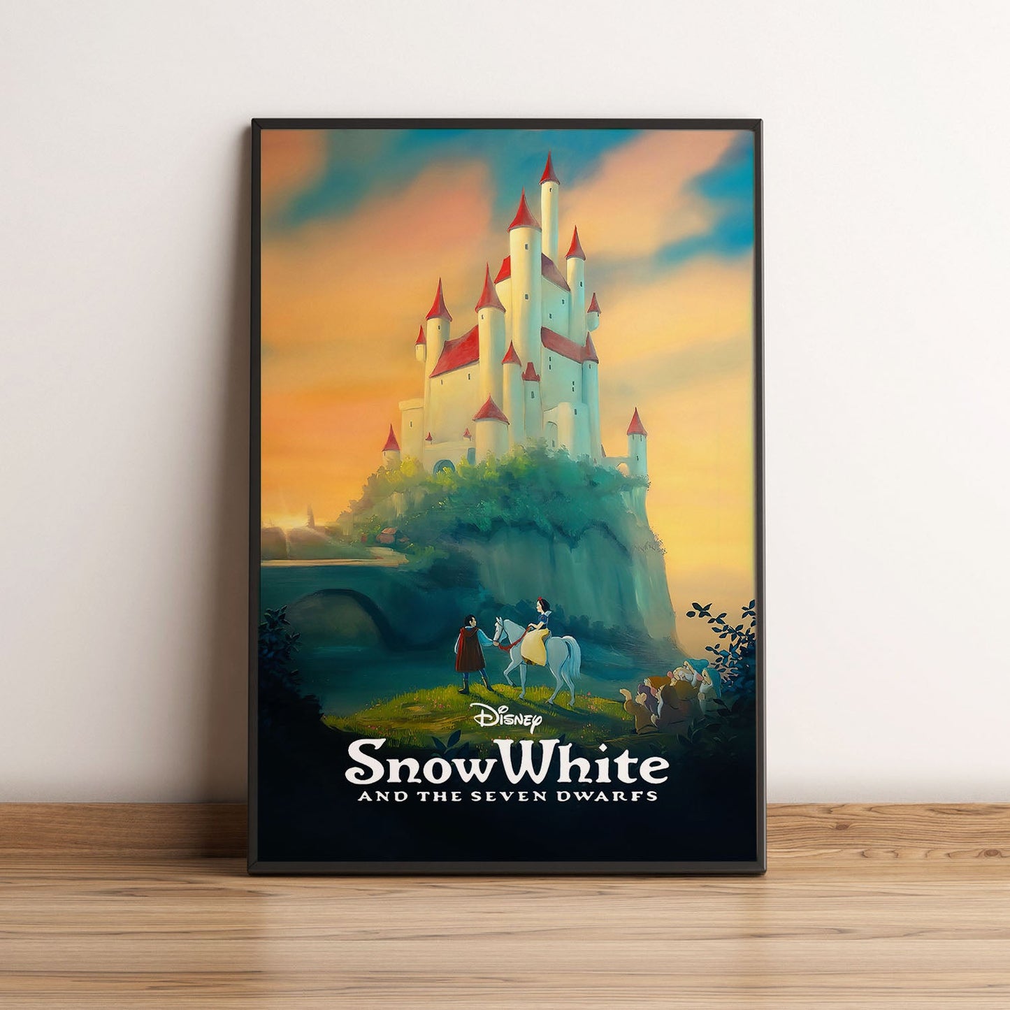 Flex Designs Poster Snow White and the Seven Dwarfs Classic 5 x 7" Home Goods - Movie 1938 Movie Poster
