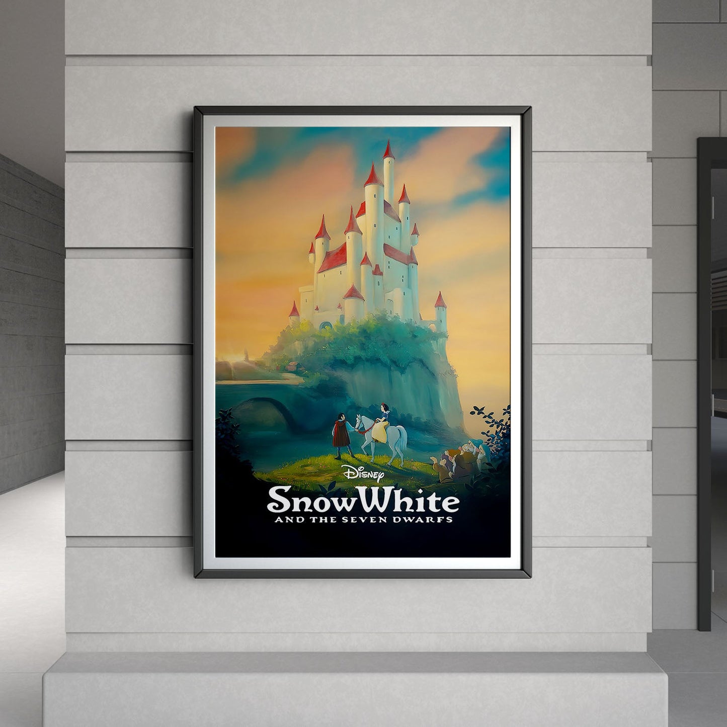 Flex Designs Poster Snow White and the Seven Dwarfs Classic 8 x 10" Home Goods - Movie 1938 Movie Poster