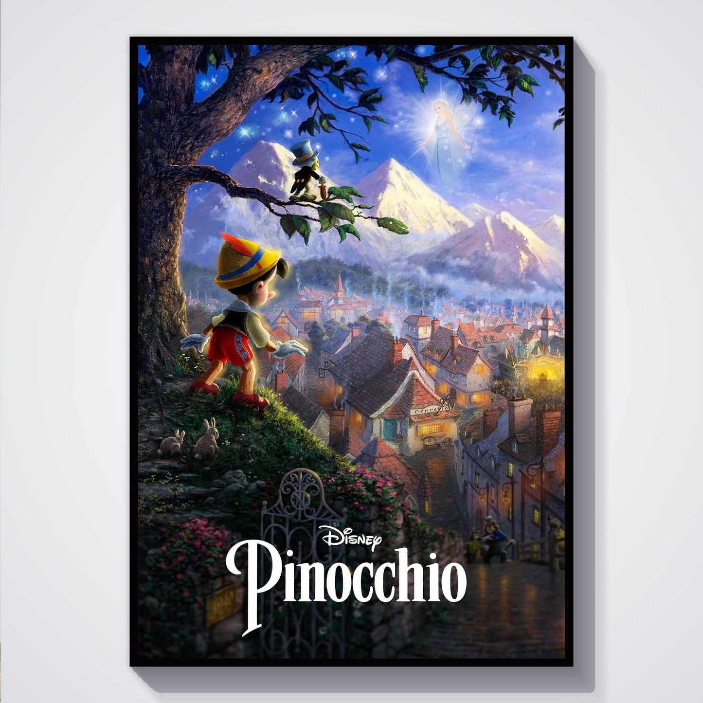 Flex Designs Poster Pinocchio Classic 5 x 7" Home Goods - Movie 1940 Movie Poster