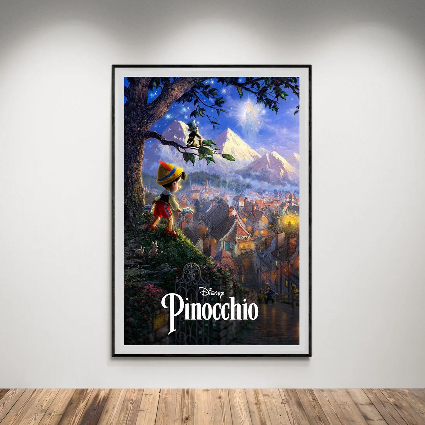 Flex Designs Poster Pinocchio Classic 5 x 7" Home Goods - Movie 1940 Movie Poster