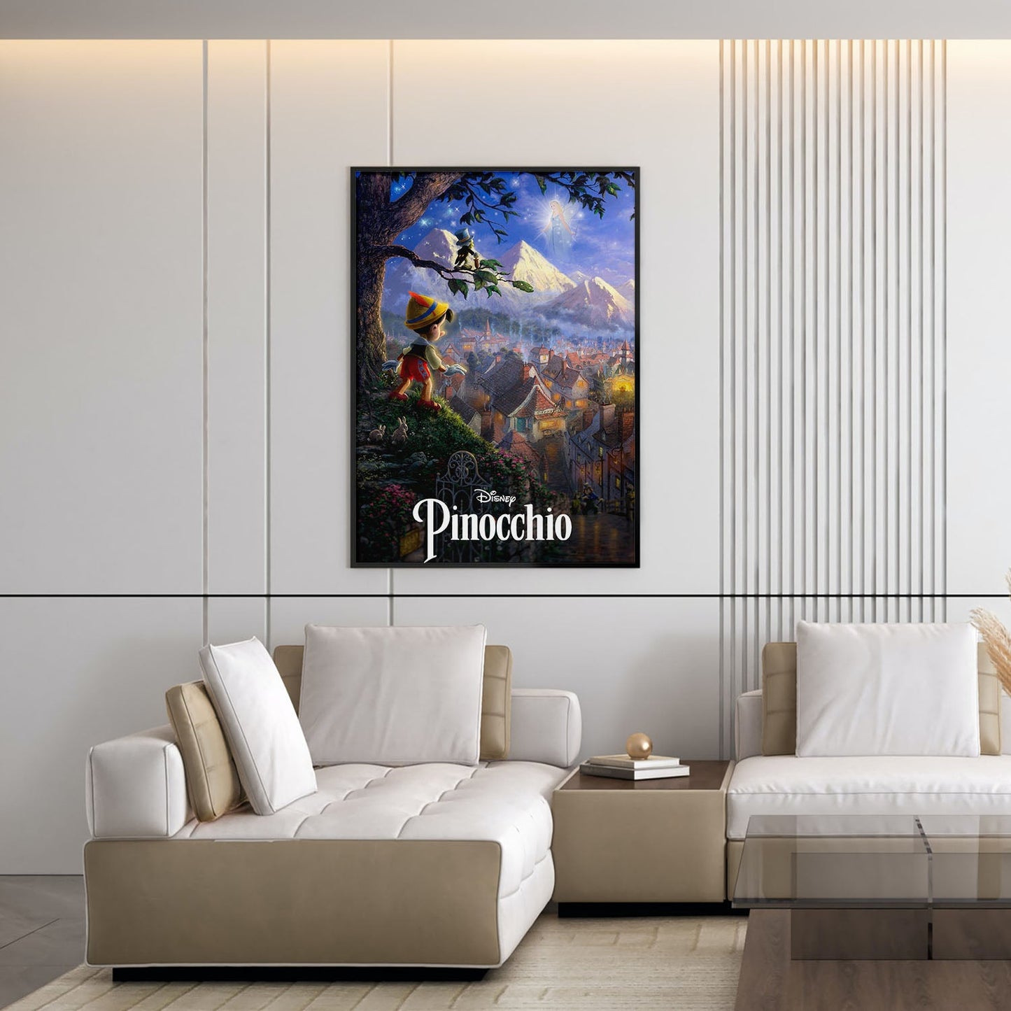 Flex Designs Poster Pinocchio Classic 5 x 7" Home Goods - Movie 1940 Movie Poster