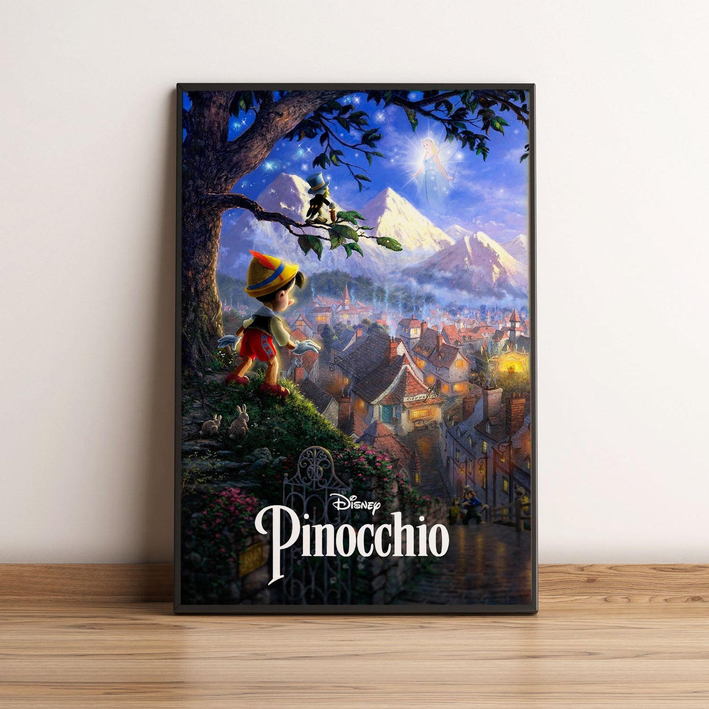 Flex Designs Poster Pinocchio Classic 5 x 7" Home Goods - Movie 1940 Movie Poster