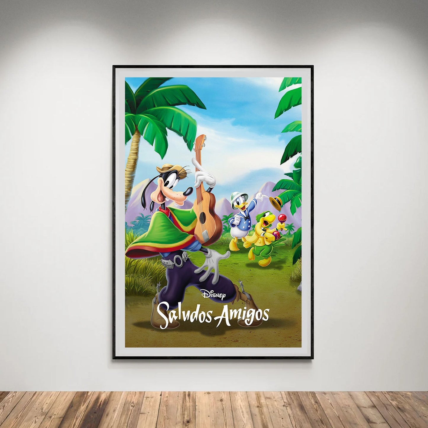 Flex Designs Poster Saludos Amigos Classic 5 x 7" Home Goods - Movie 1942 Movie Poster
