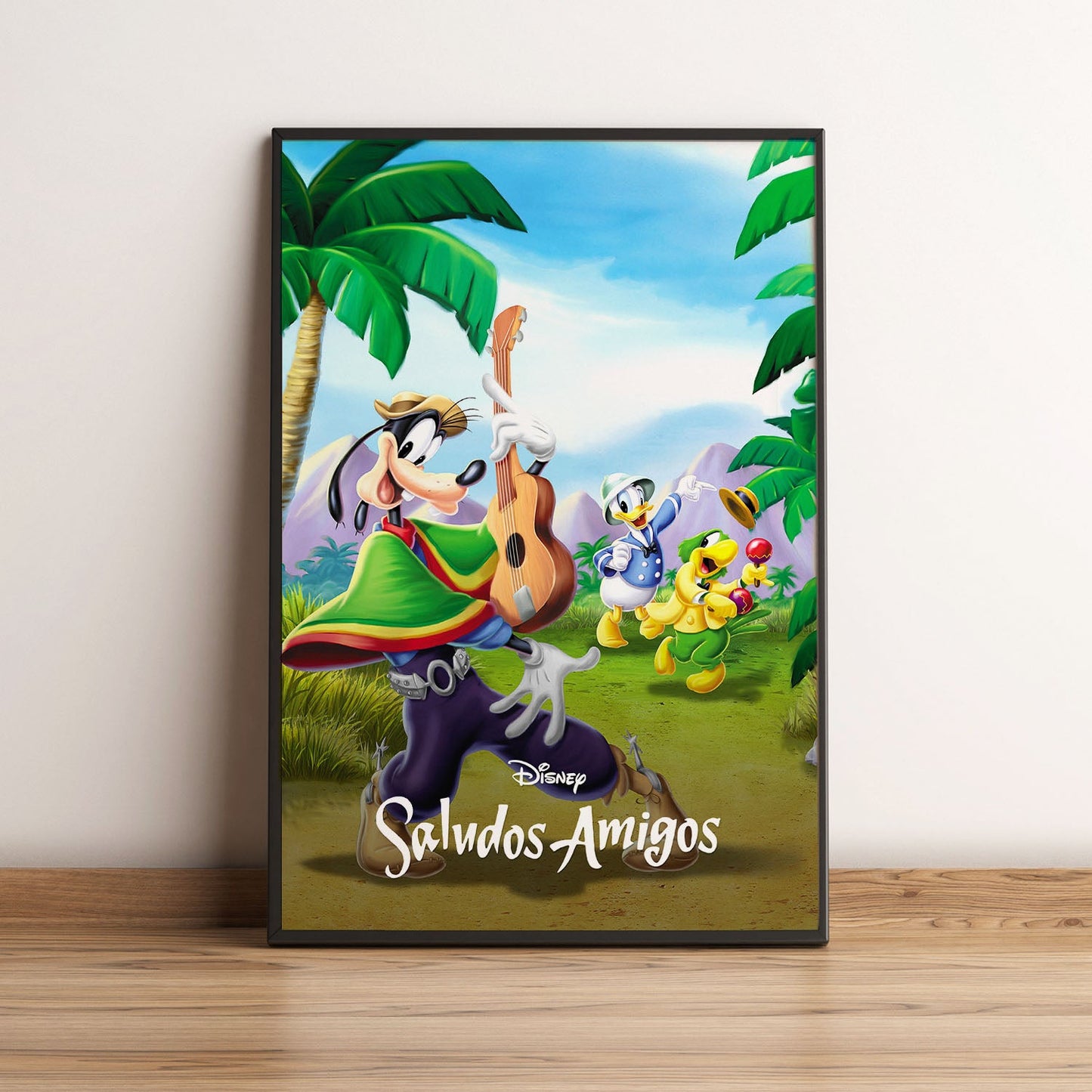 Flex Designs Poster Saludos Amigos Classic 5 x 7" Home Goods - Movie 1942 Movie Poster