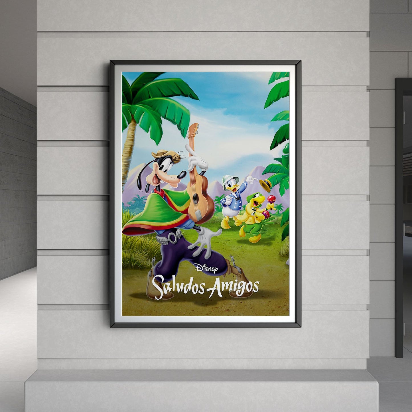 Flex Designs Poster Saludos Amigos Classic 8 x 10" Home Goods - Movie 1942 Movie Poster