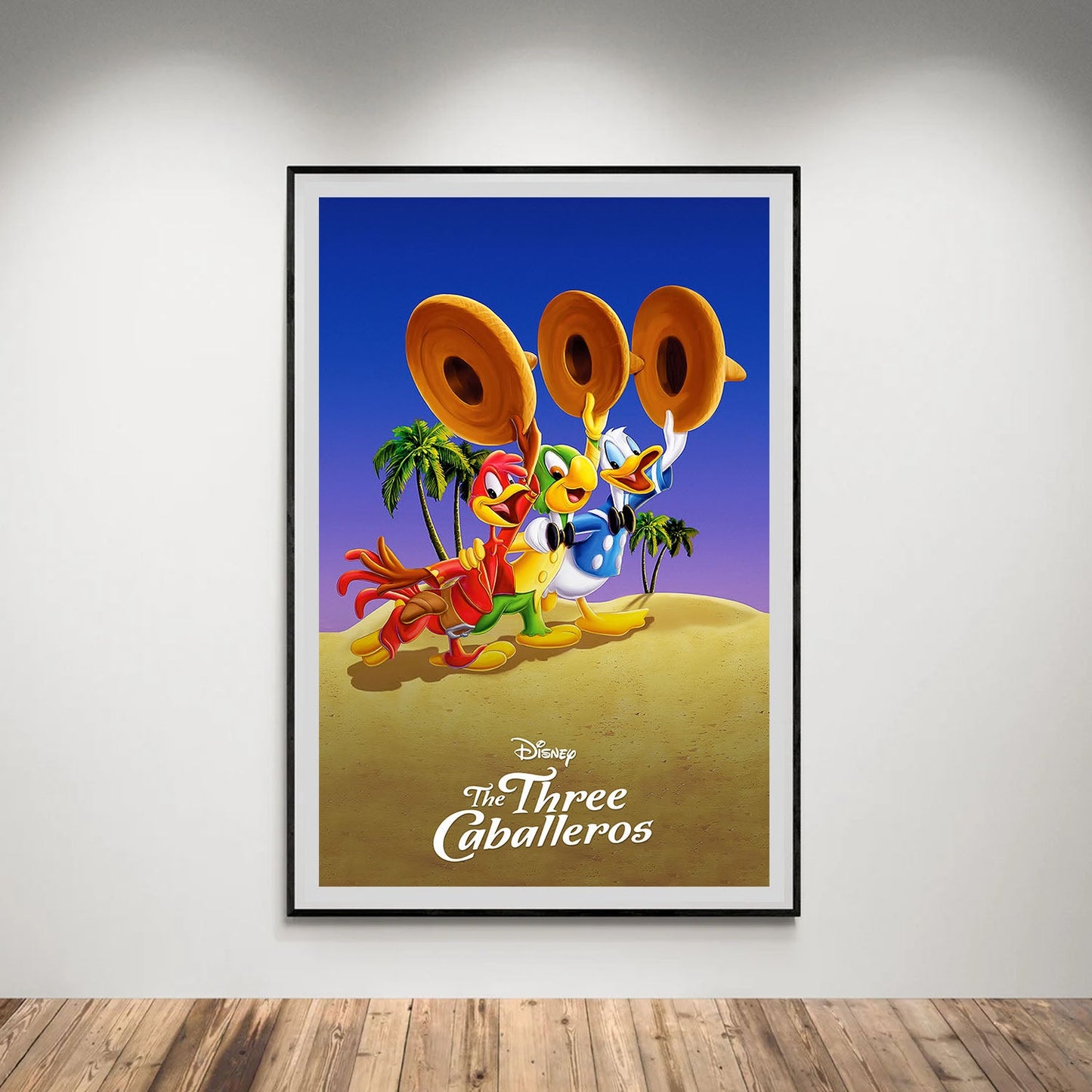 Flex Designs Poster The Three Caballeros Classic 5 x 7" Home Goods - Movie 1944 Movie Poster