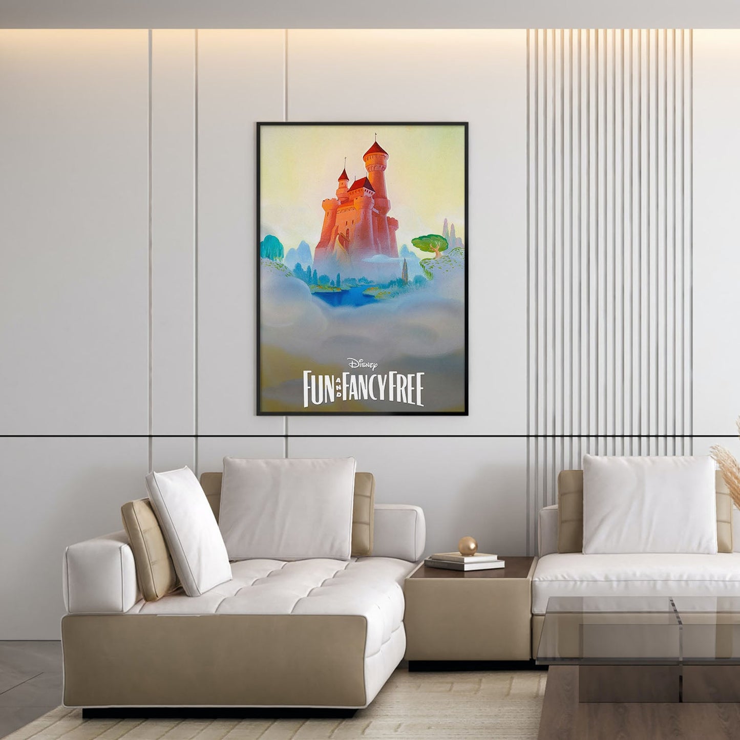 Flex Designs Poster Fun and Fancy Free Classic 5 x 7" Home Goods - Movie 1947 Movie Poster