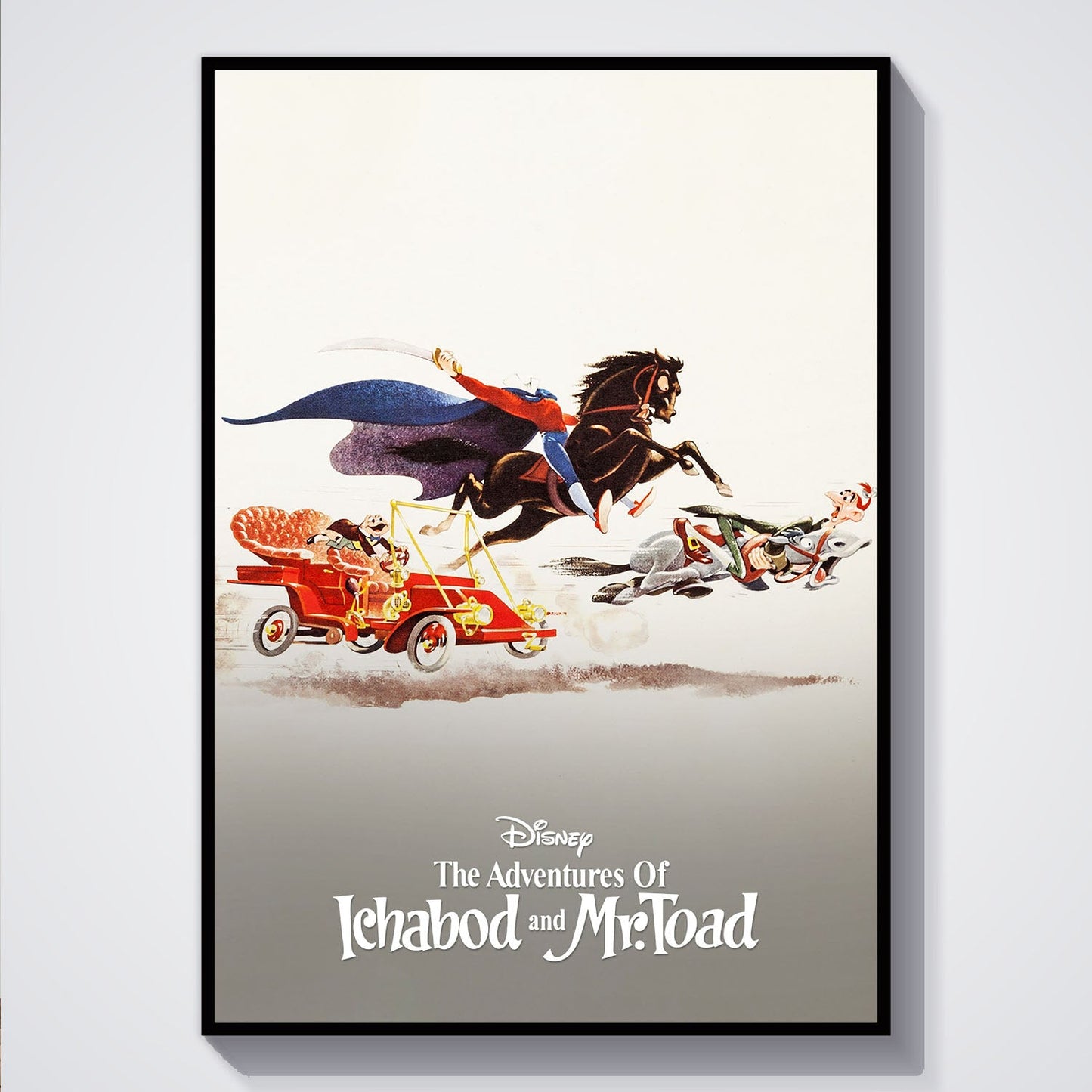 Flex Designs Poster The Adventures of Ichabod and Mr Toad Classic 5 x 7" Home Goods - Movie 1949 Movie Poster