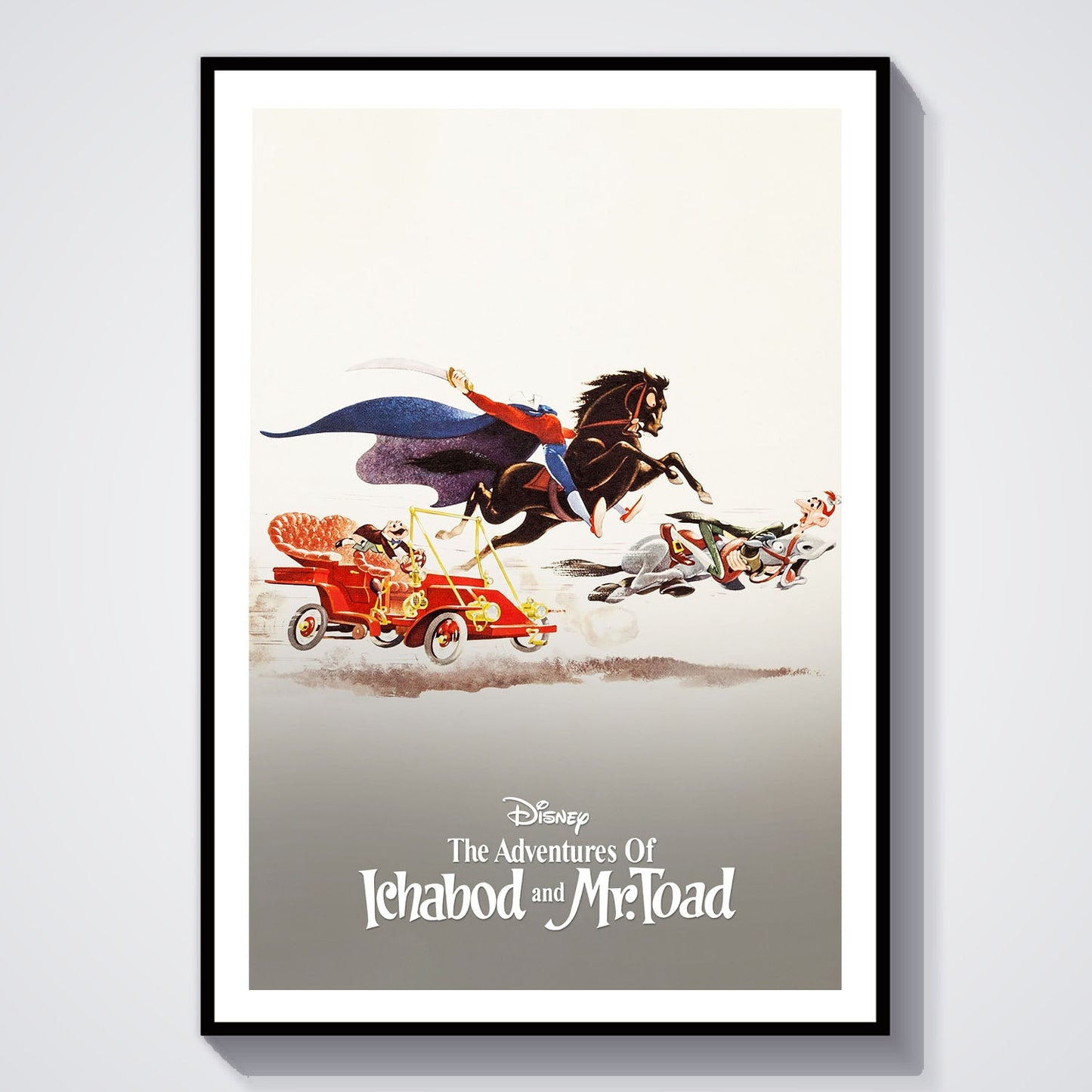 Flex Designs Poster The Adventures of Ichabod and Mr Toad Classic 8 x 10" Home Goods - Movie 1949 Movie Poster