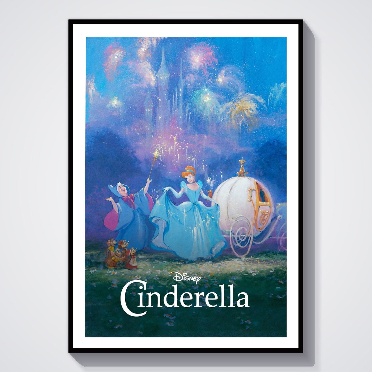 Flex Designs Poster Cinderella Classic 8 x 10" Home Goods - Movie 1950 Movie Poster