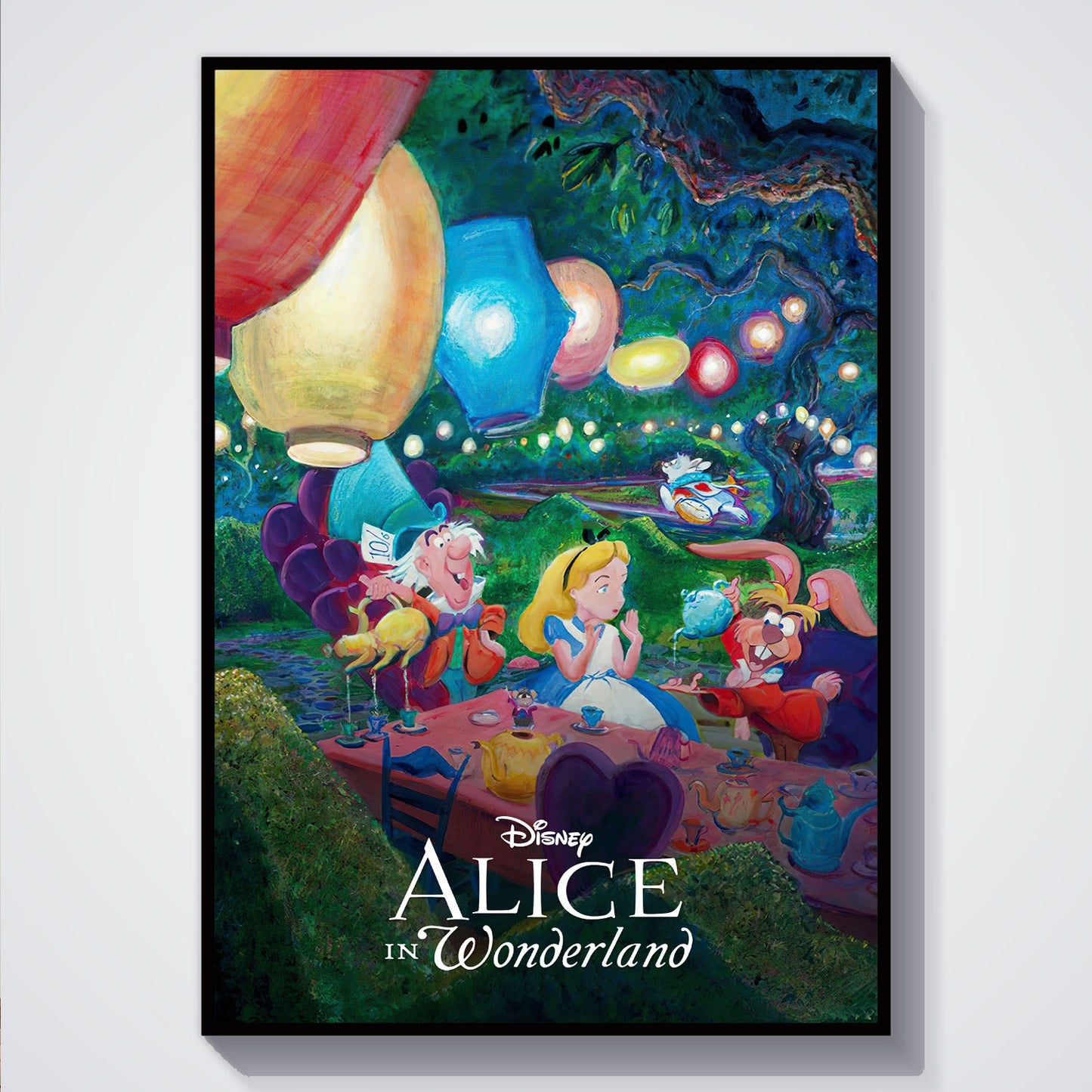 Flex Designs Poster Alice in Wonderland Classic 5 x 7" Home Goods - Movie 1951 Movie Poster