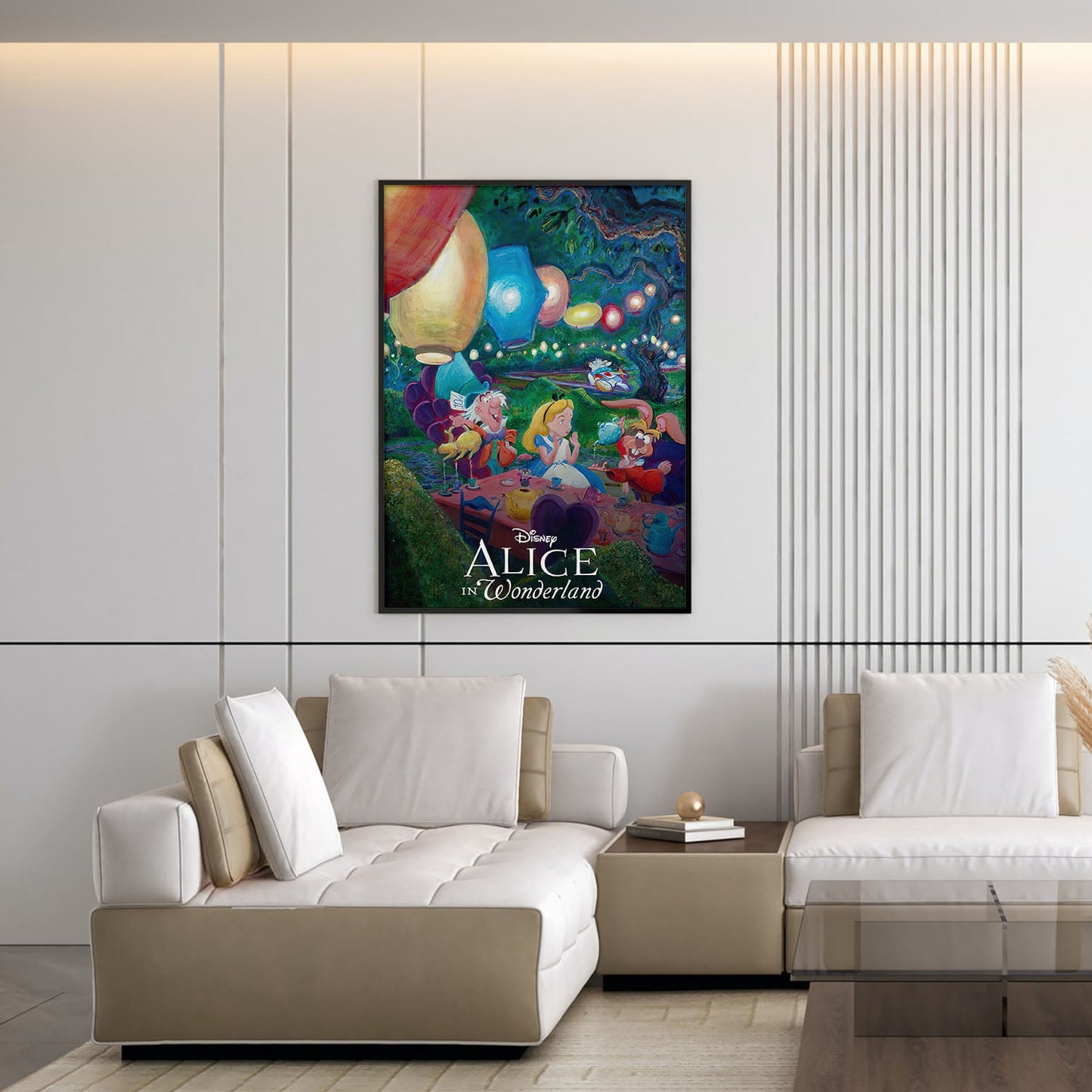 Flex Designs Poster Alice in Wonderland Classic 5 x 7" Home Goods - Movie 1951 Movie Poster