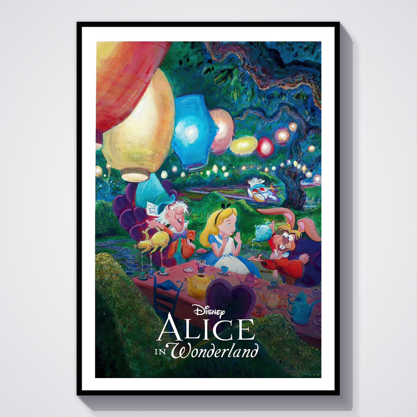 Flex Designs Poster Alice in Wonderland Classic 8 x 10" Home Goods - Movie 1951 Movie Poster
